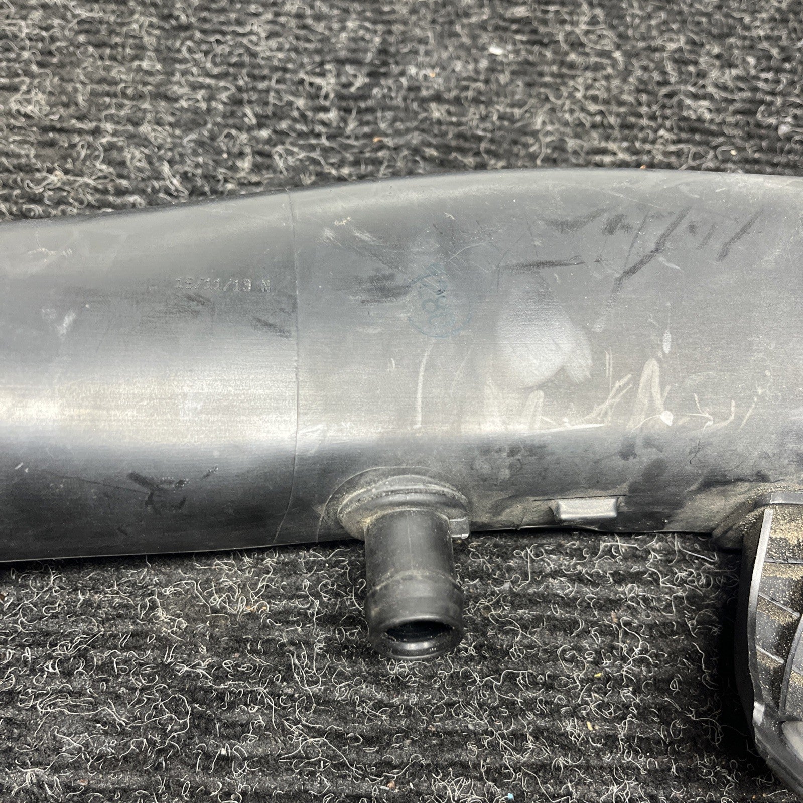 ☑️ 2007-2013 BMW X5 E70 3.0L Air Flow Meter Intake Duct Hose Pipe 7605585-01 OEM