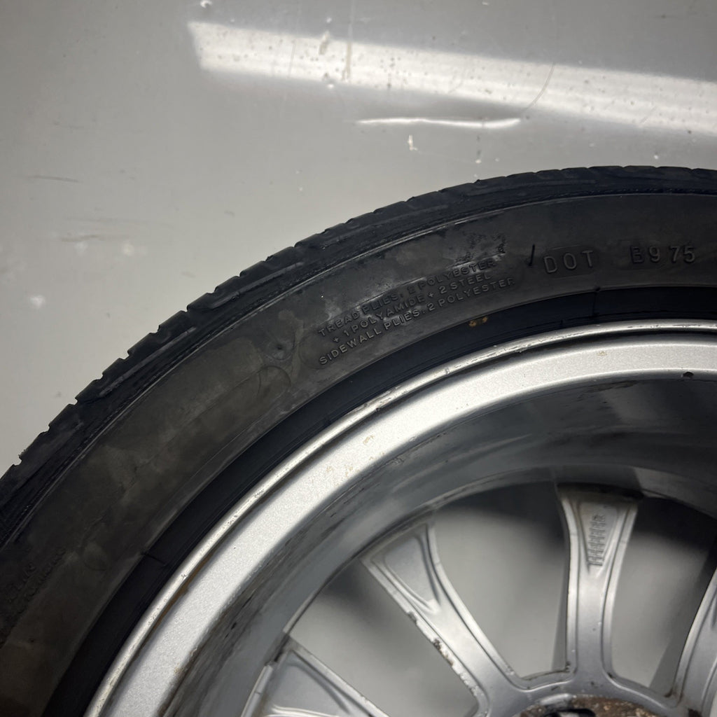 ☑️ Bmw E46 330 328 325 Oem Rim Factory Wheel 17" X 7" 10 Spoke Scuffs 6757042