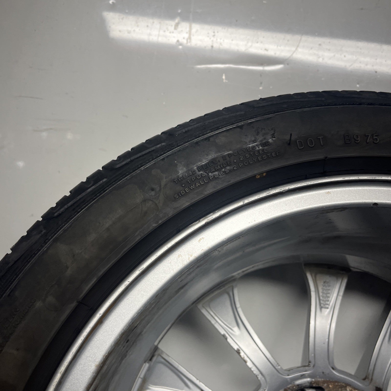 ☑️ Bmw E46 330 328 325 Oem Rim Factory Wheel 17" X 7" 10 Spoke Scuffs 6757042
