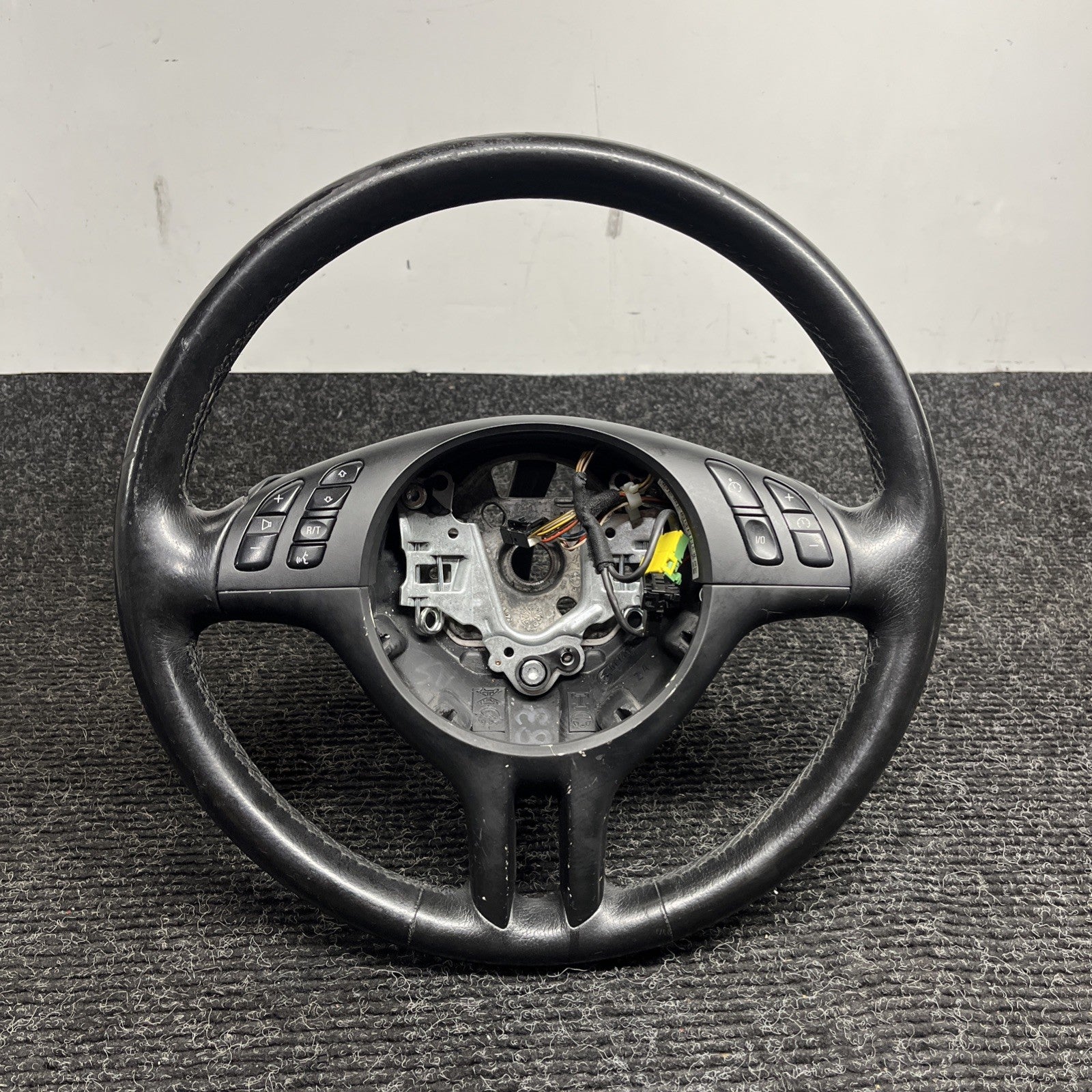 ☑️ 98-06 BMW 330CI 330i 328i 325i 530i E39 E46 FACTORY SPORT STEERING WHEEL OEM