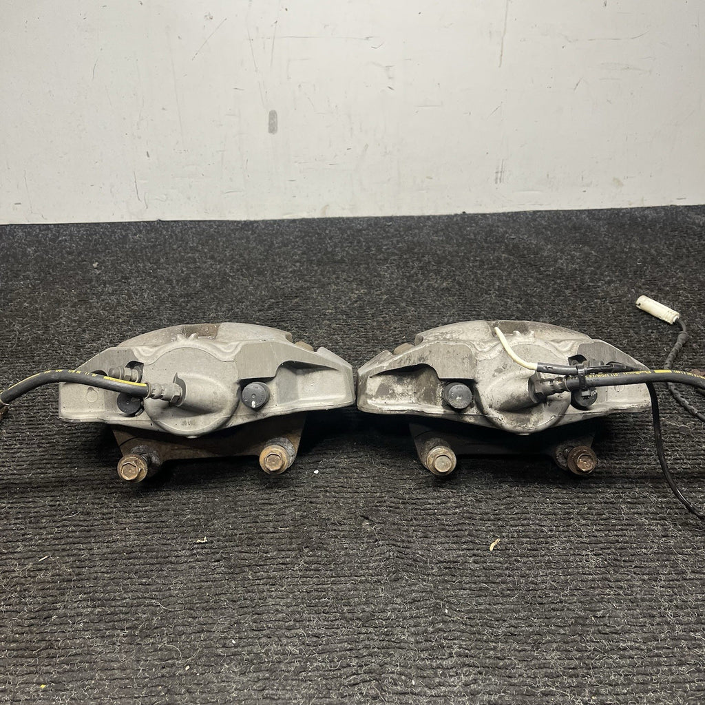 ☑️ 06-11 E90 E91 E92 E93 E84 335 Z4 BMW 335i Front Brake Caliper Set OEM