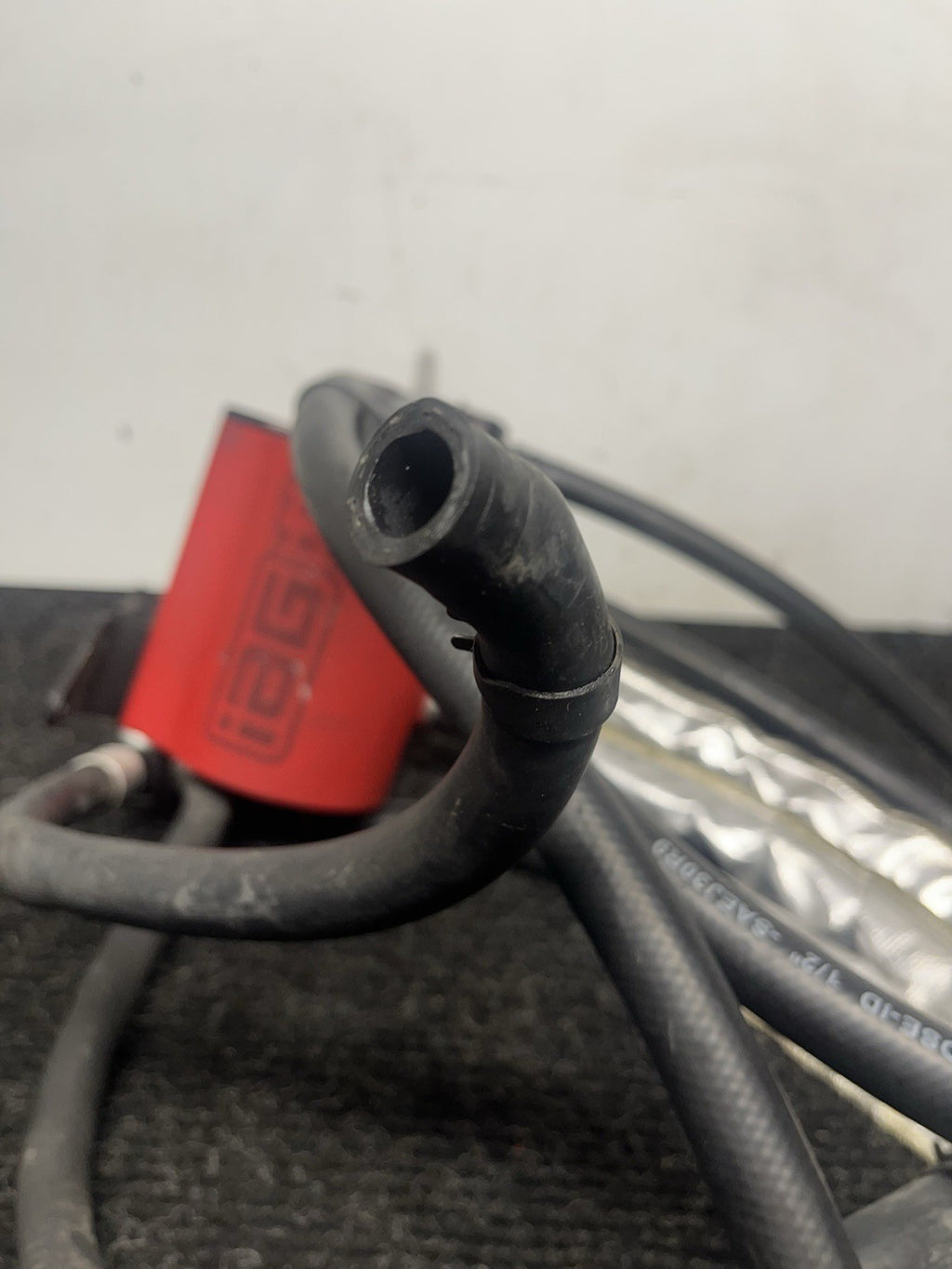 ☑️ IAG Performance Air Oil Separator AOS for Subaru WRX 2015-21 - Red