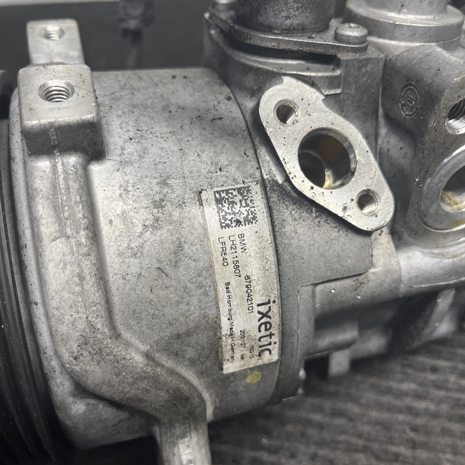 ☑️ BMW OEM F01 750i 740i 11-12 X6 N63 N54 AC Air Condition Compressor 29205096