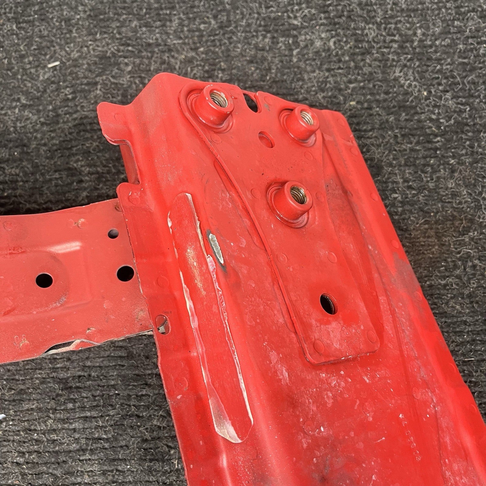 ☑️ 12-18 BMW F30 320i 328i 335i FRONT LEFT DRIVER SIDE FRAME RAIL CUT RED OEM