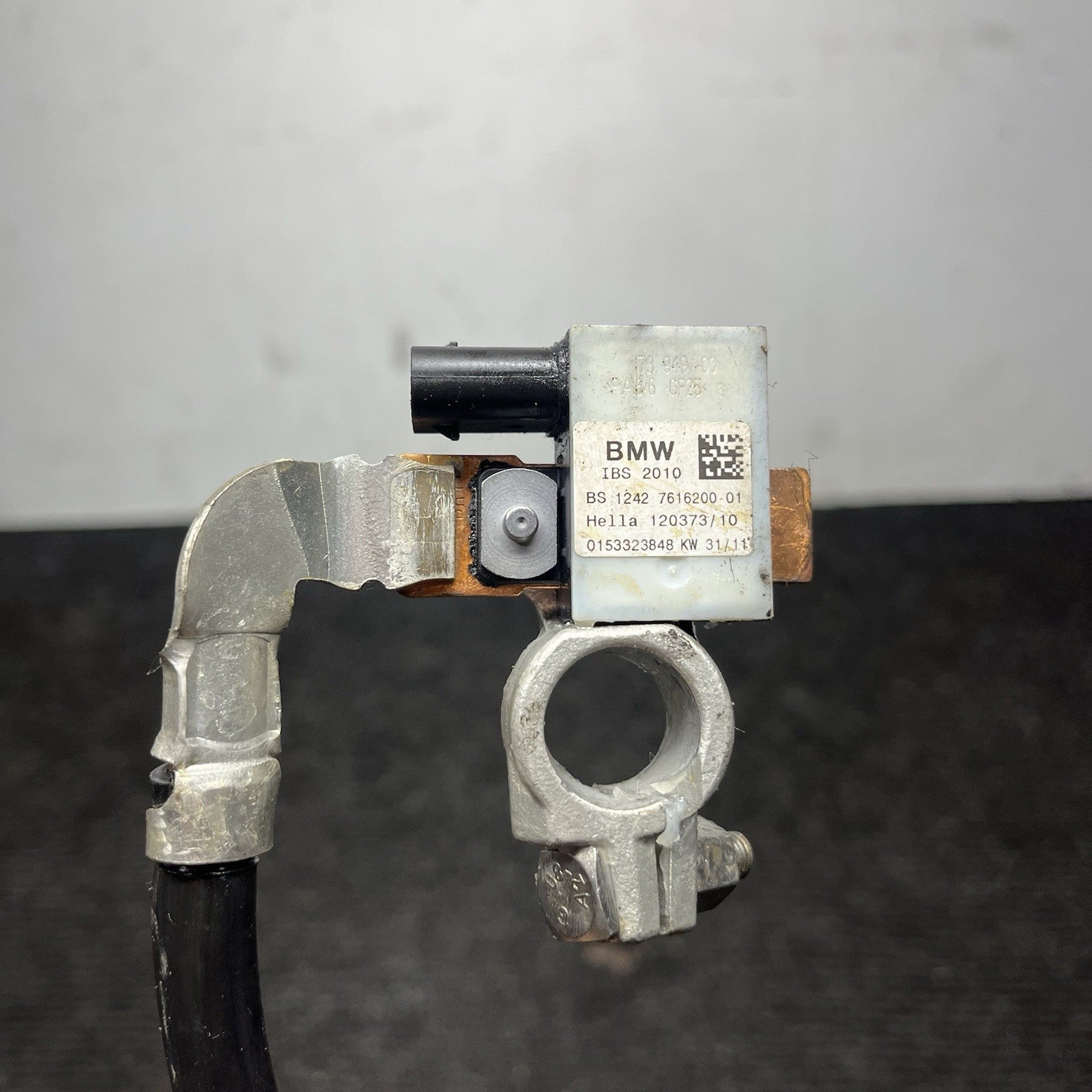 ☑️ 06-13 OEM BMW E90 E92 E93 335 M3 Battery Negative Cable Terminal IBS Ground