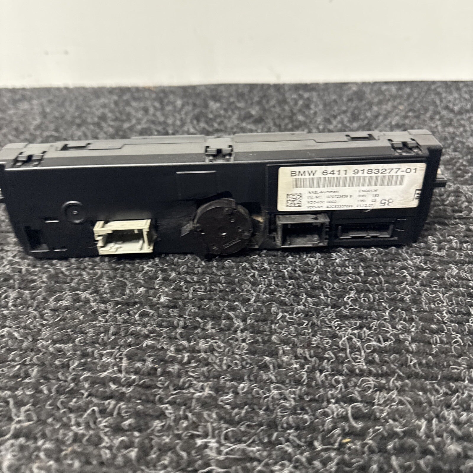☑️ 06-09 BMW E90 E92 E93 HEATER A/C CLIMATE CONTROL SWITCH PANEL OEM 335i 335xi