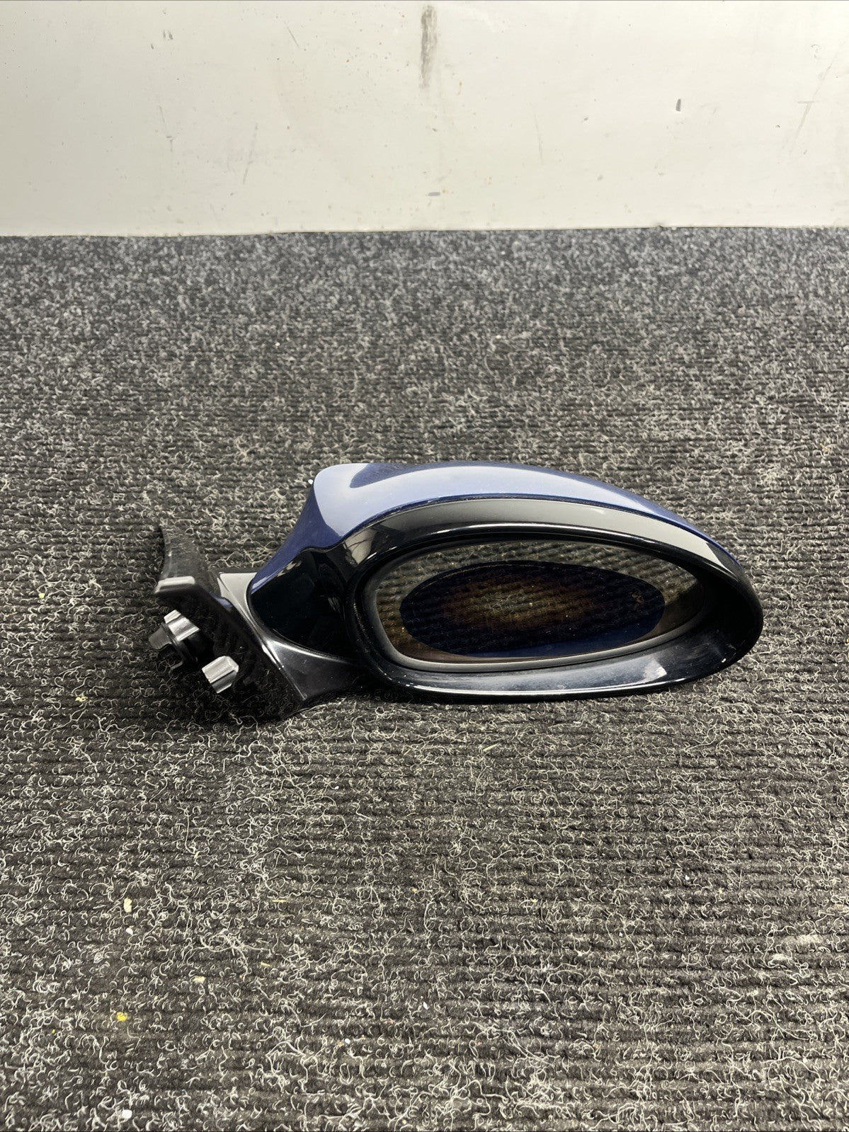 ☑️ 08-10 OEM BMW E88 E82 128 135 Passenger Side Mirror Heated Montego Blue