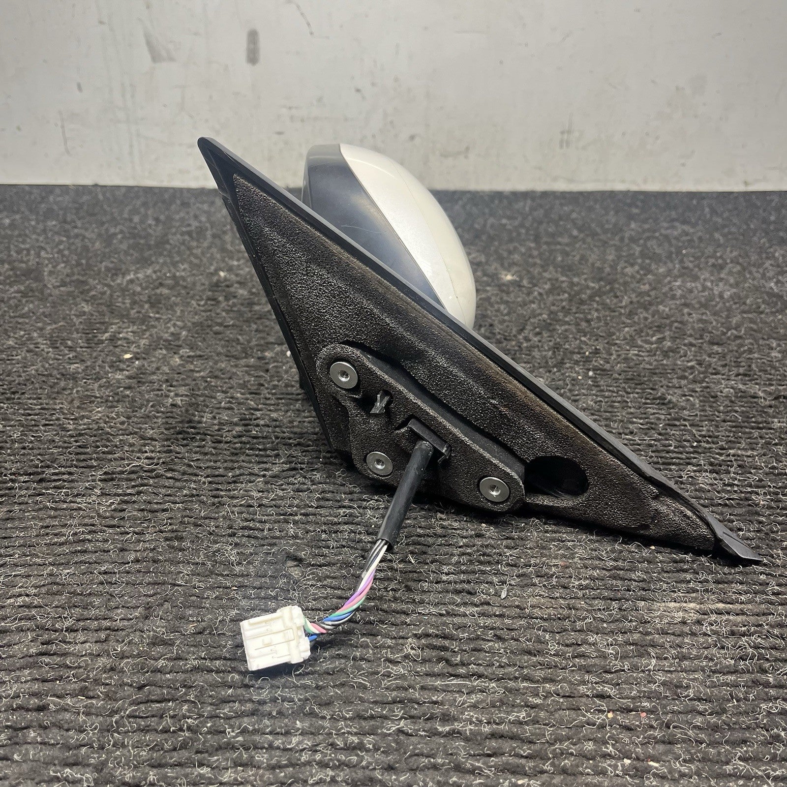 ☑️ 2008-2014 Subaru WRX STI LH Left Driver Door Mirror DGM White OEM