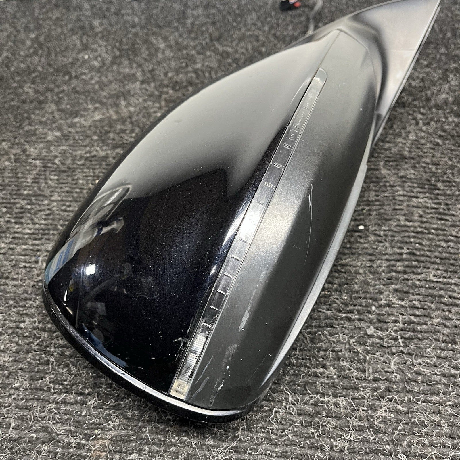 ☑️ 2010-2015 AUDI Q7 - RIGHT SIDE VIEW Mirror W/ Memory 4L1857410CH Deep Black