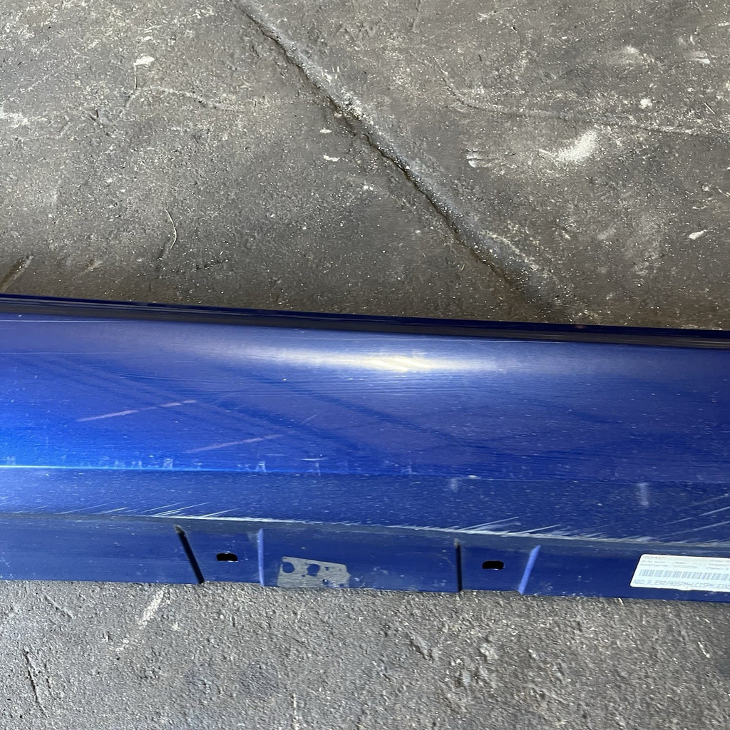 ☑️ 07-13 OEM BMW E92 E93 328 335 Passenger Side Skirt Rocker Panel Lemans Blue