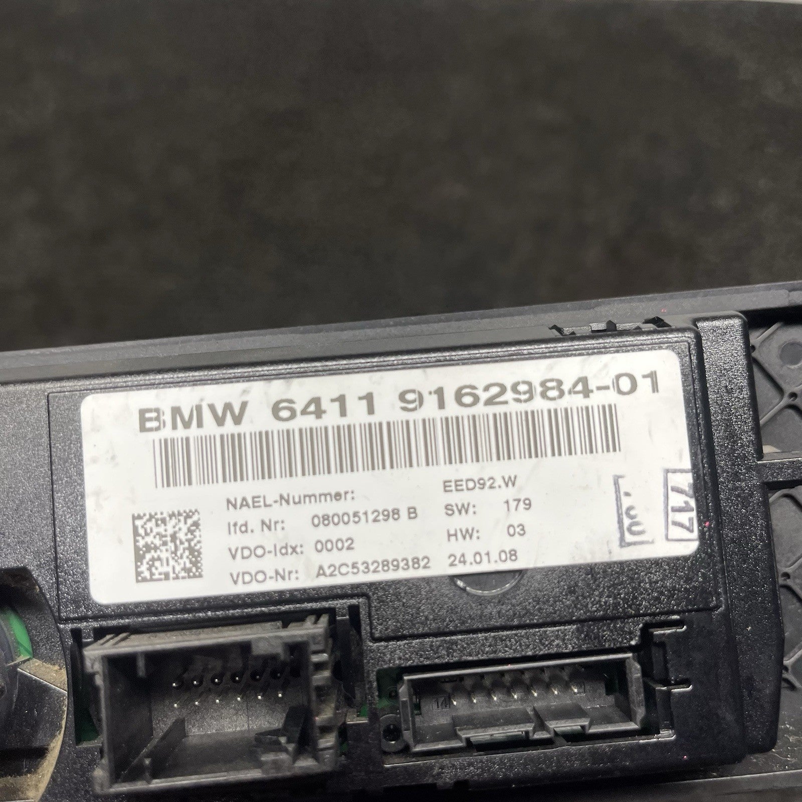 ☑️ 07-13 OEM BMW E92 E93 328 335 AC A/C Heater Climate Control Switch Panel