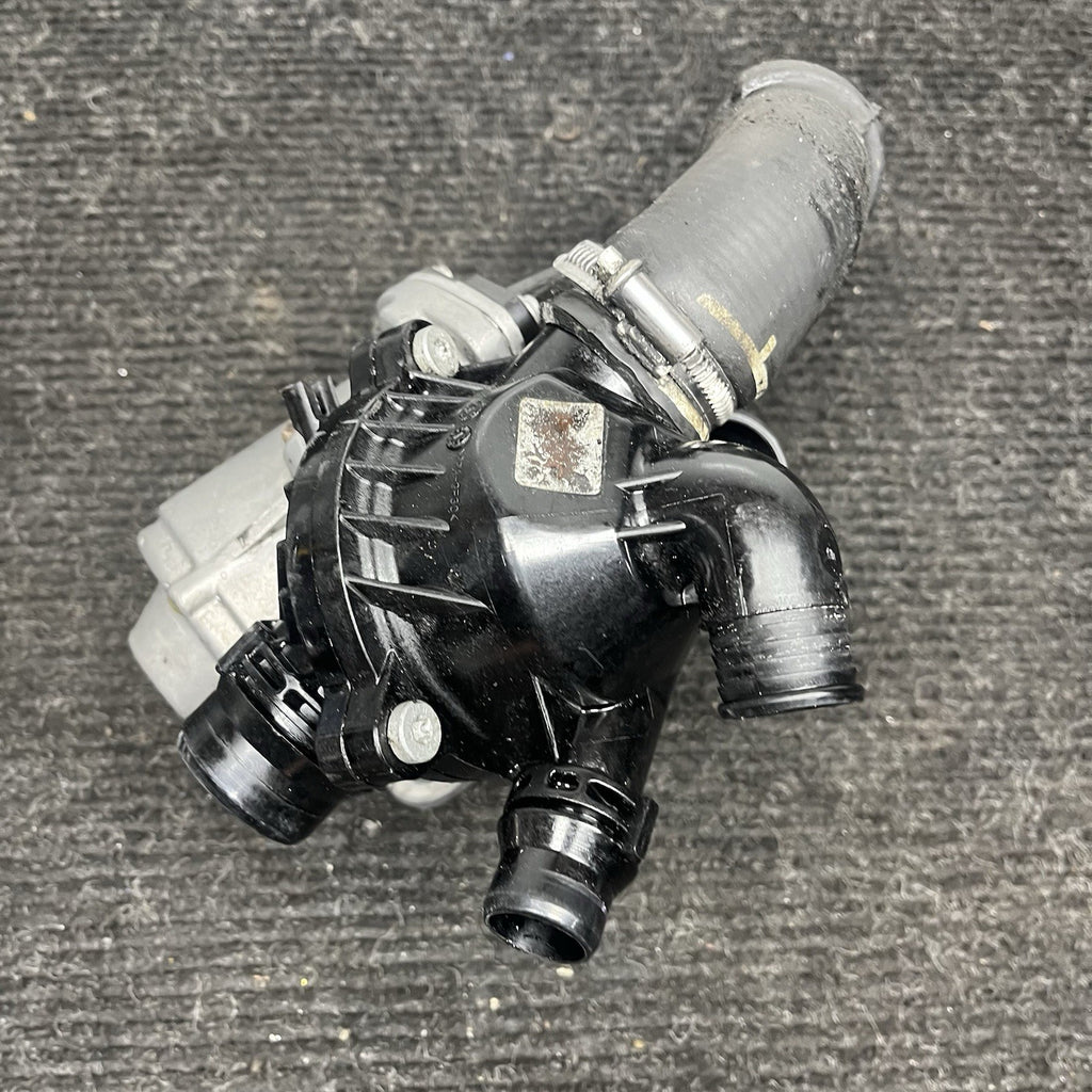 ☑️ OEM BMW E82 E90 E92 F10 F13 N54 N55 Electric Metal Water Pump W/ Thermostat