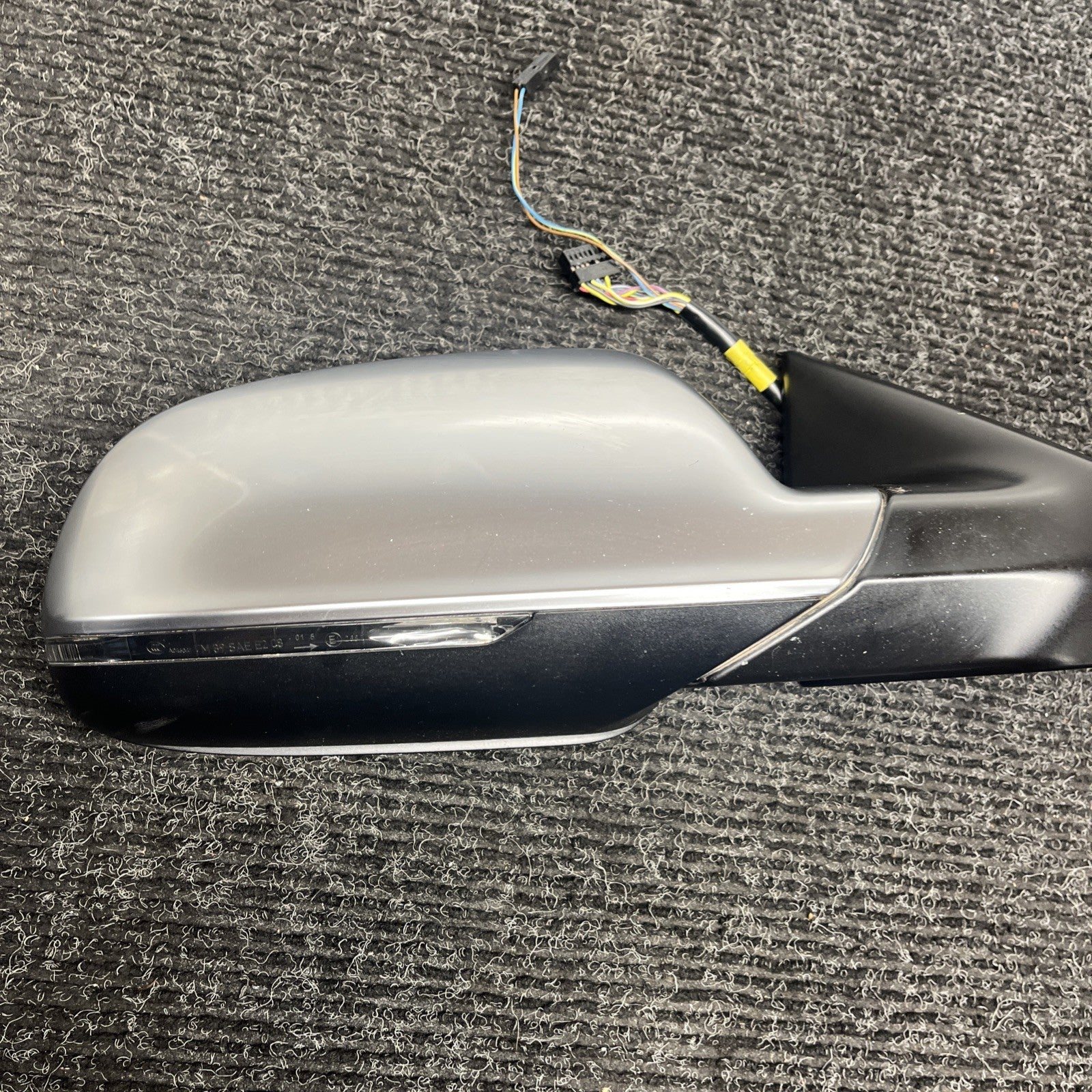 ☑️ 2008-2014 Audi A5 S5 Door Mirror Right Passenger Side View OEM Used