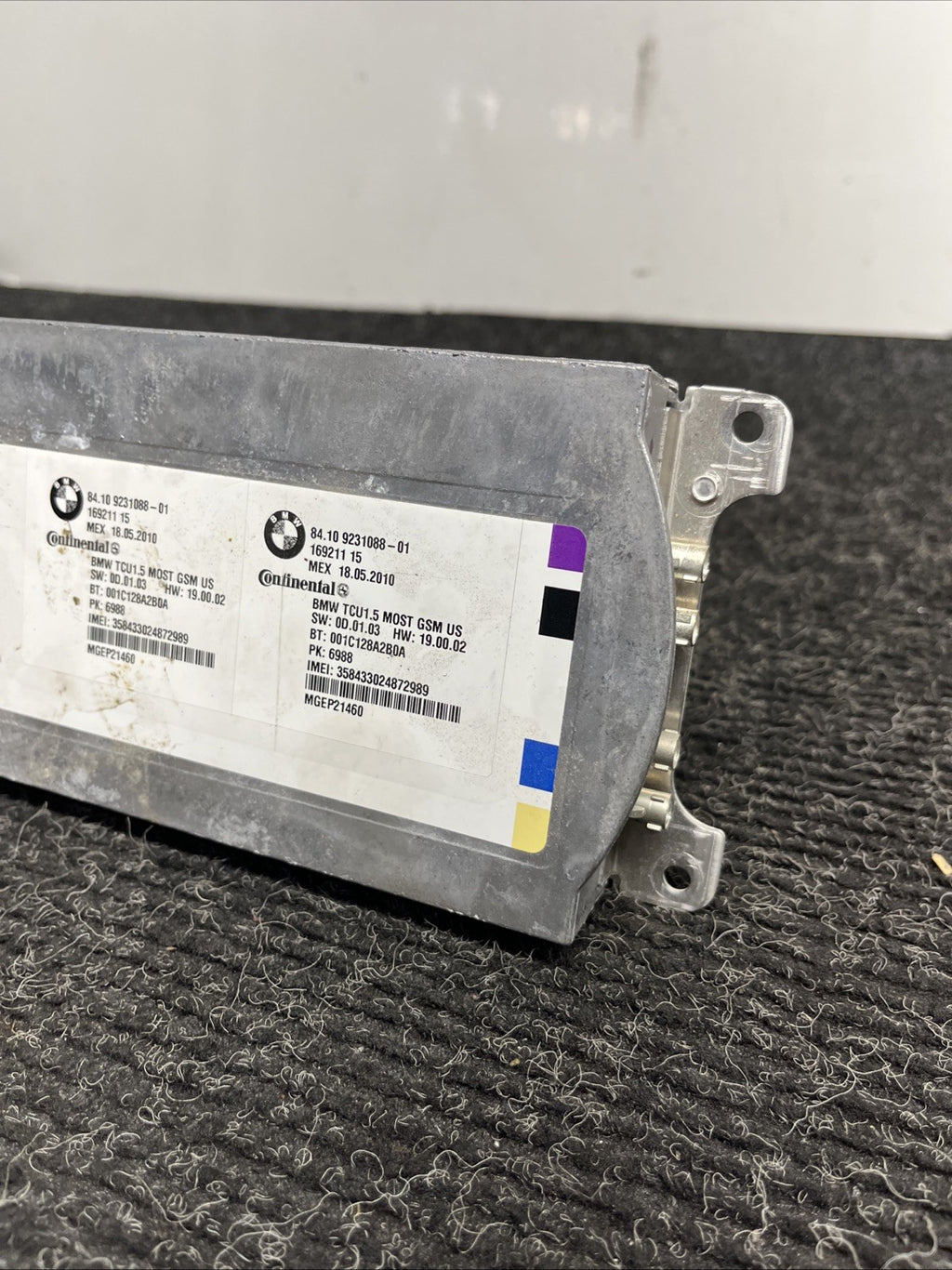 ☑️ OEM BMW E90 E92 E82 E60 E88 Bluetooth IBUS Telematic Control Module Unit TCU