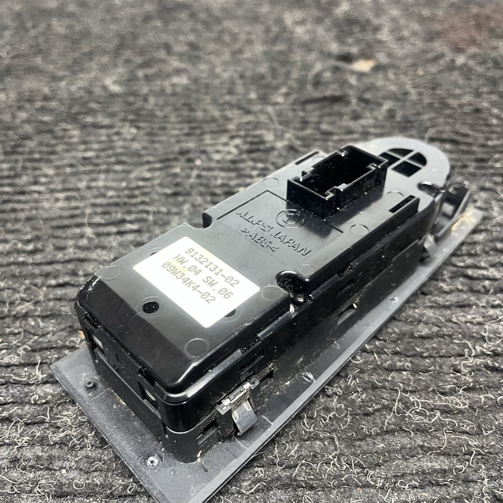 ☑️ 07-11 OEM BMW E90 E91 328 335 Front Left Driver Side Main Window Switch Black
