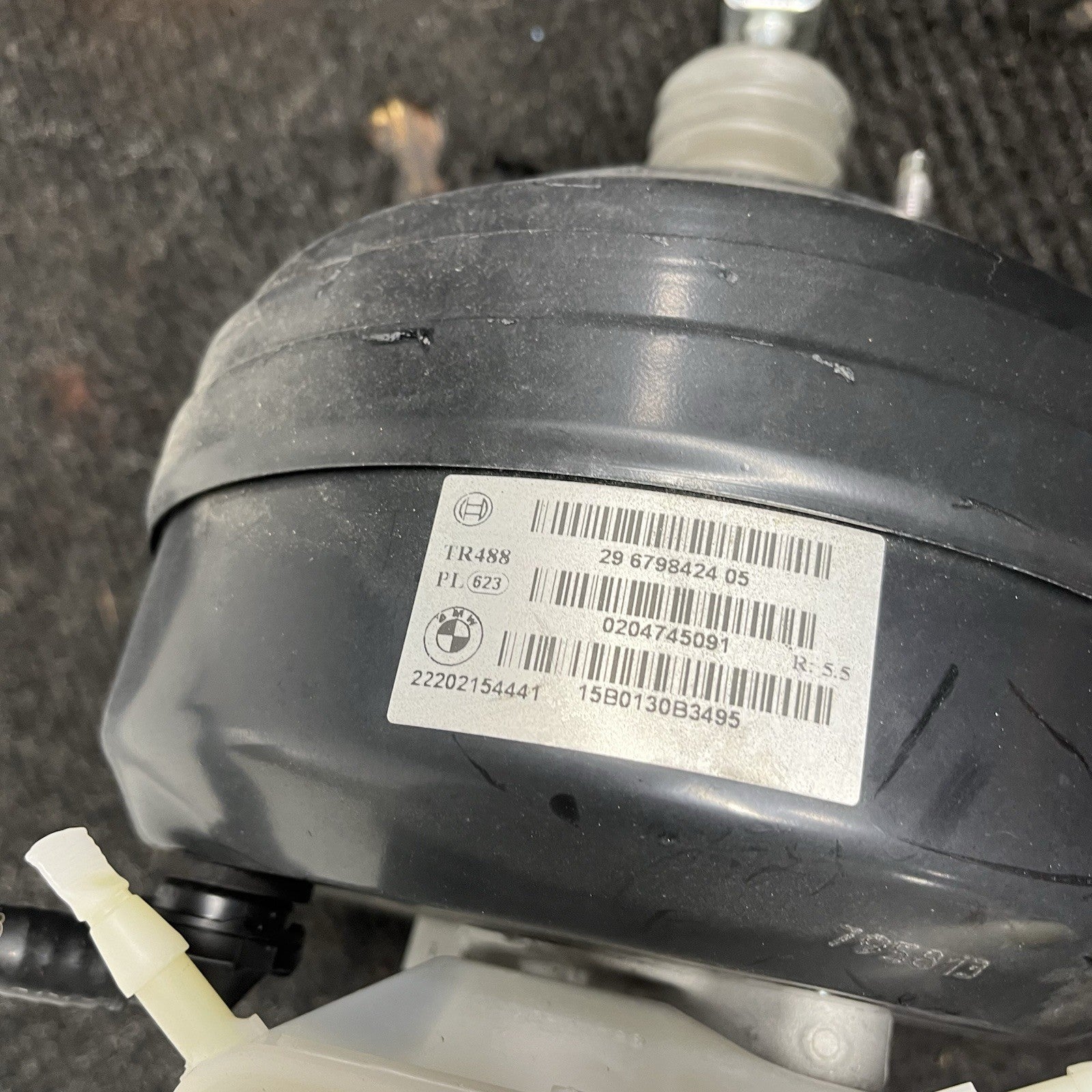 ☑️ 2012-2015 BMW 335i F30 OEM 3.0L Power Brake Booster W/Master Cylinder 6798424
