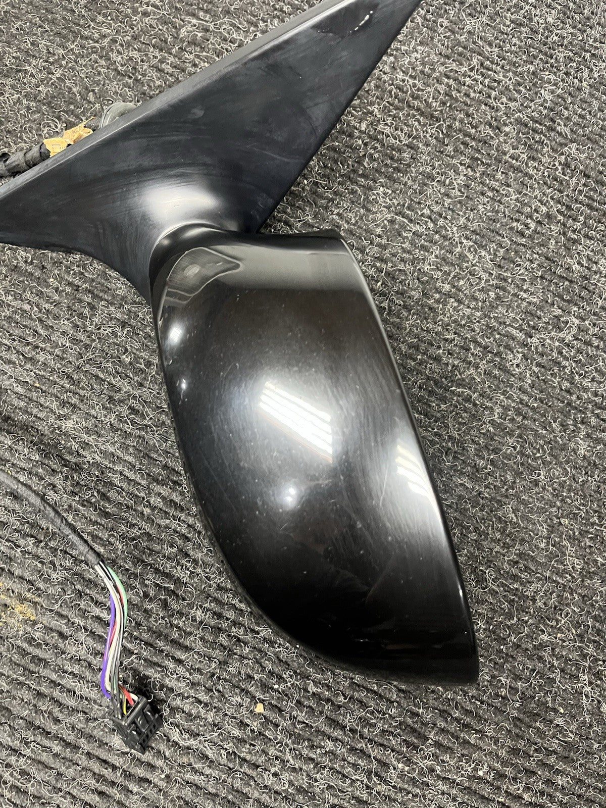 ☑️ 03-08 BMW Z4 Left Driver Side Door View Mirror Assembly Oem Black