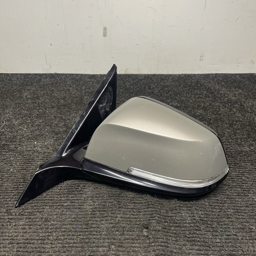 ☑️ 14-20 OEM BMW F22 F23 F87 M240 Driver Side Mirror Heated Auto Dim Gray
