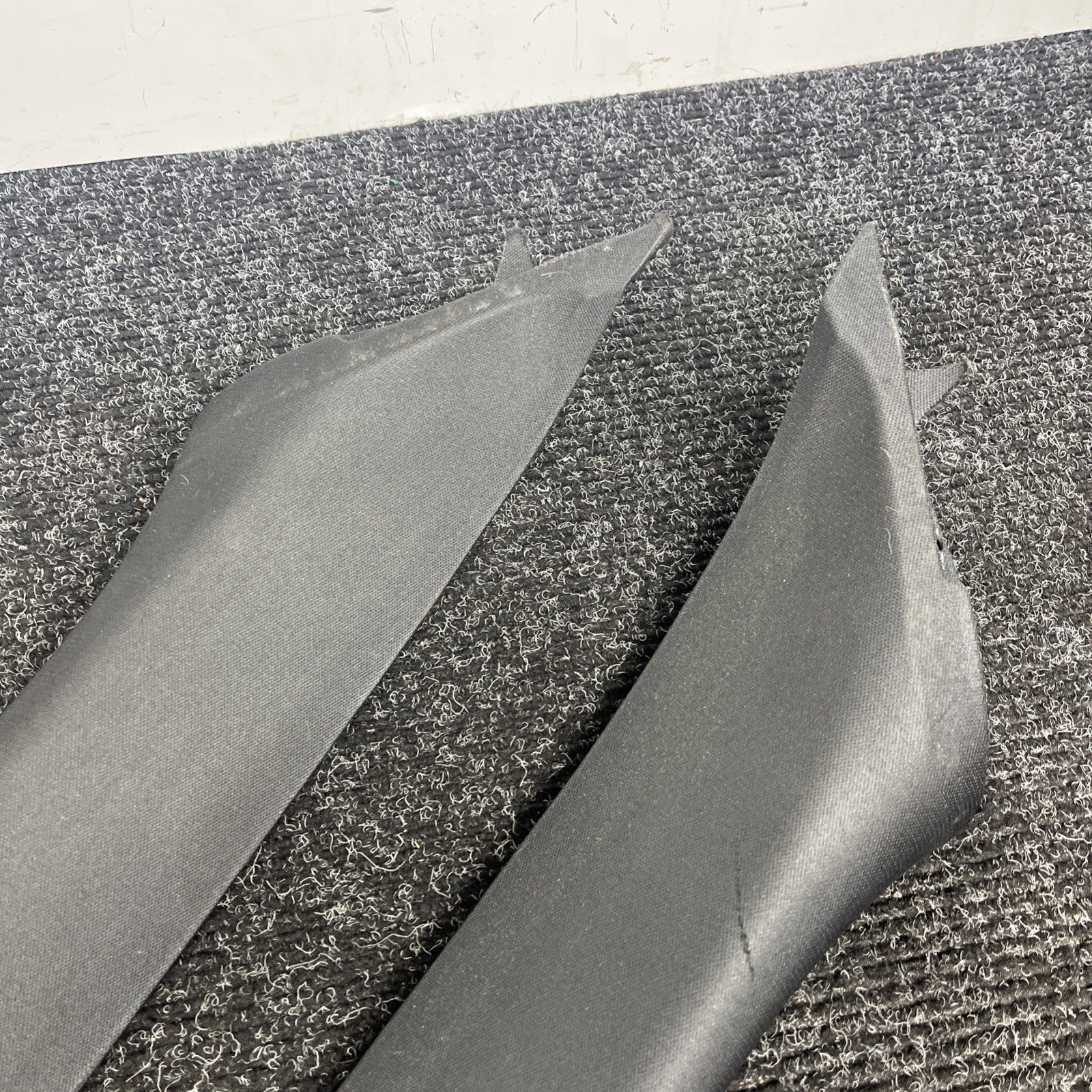 ☑️ BMW OEM X5 E70 07-13 FRONT LEFT & RIGHT SIDE SET A PILLAR TRIM COVER BLACK