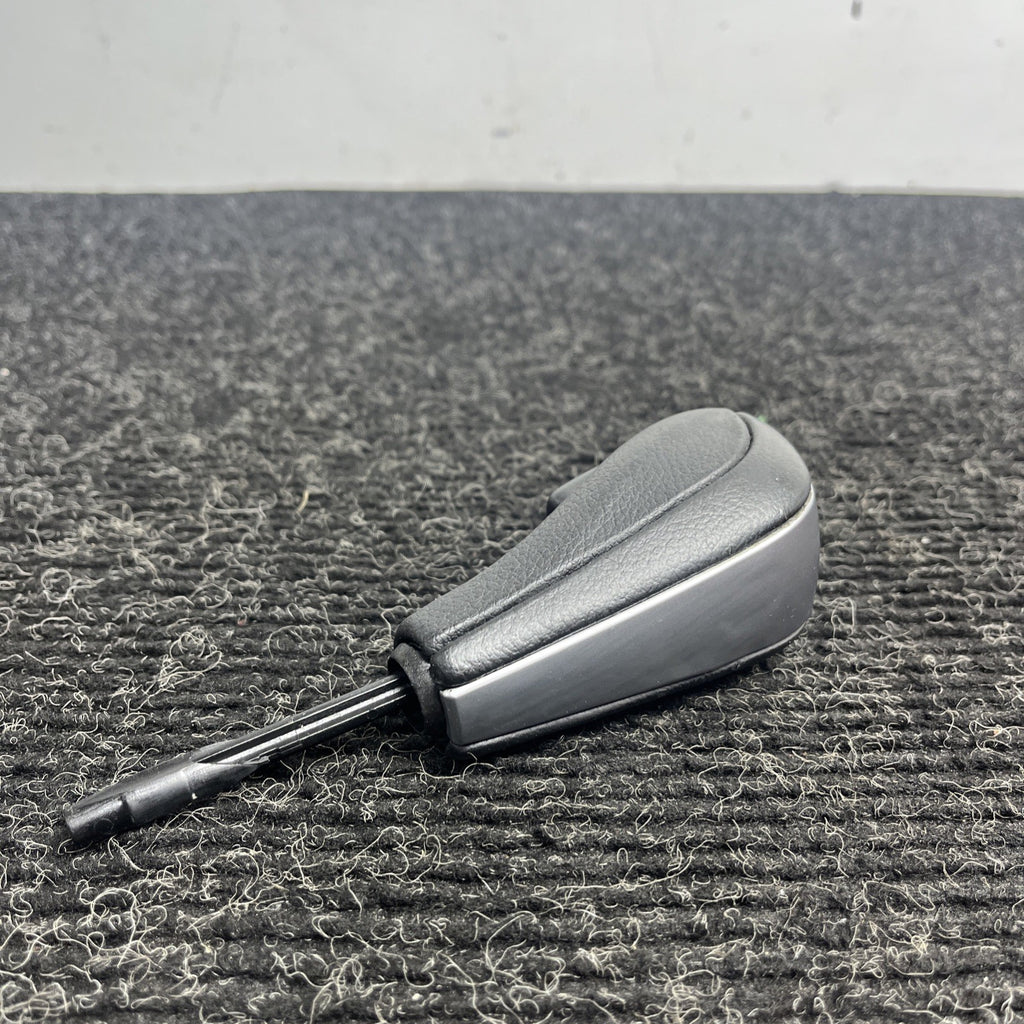 ☑️ 07-13 OEM BMW E92 E93 328i 335i Automatic Gear Shift Knob Leather Chrome