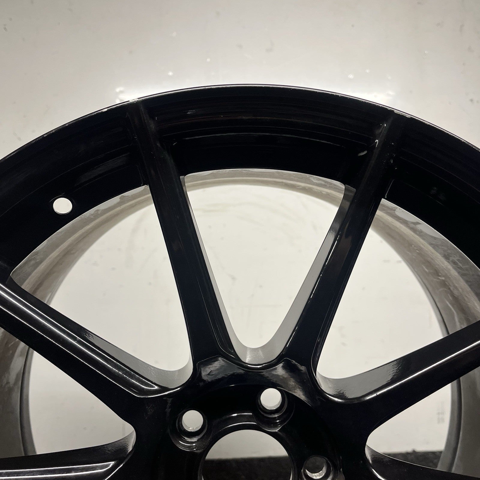 ☑️ 18X9.5 Enkei TS10 Wheel/Rim Gloss Black 5x100 Inset 45