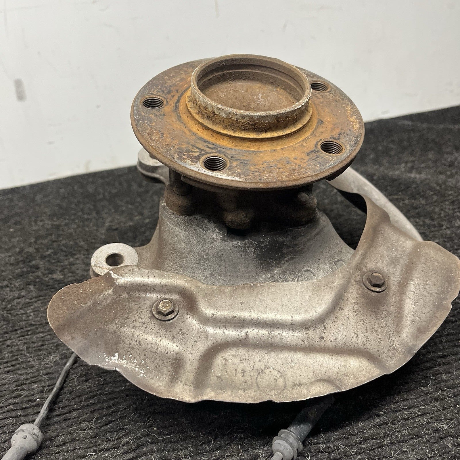 ☑️ 2012-2016 BMW 328I F30 RWD FRONT PASSENGER SIDE WHEEL HUB SPINDLE KNUCKLE OEM