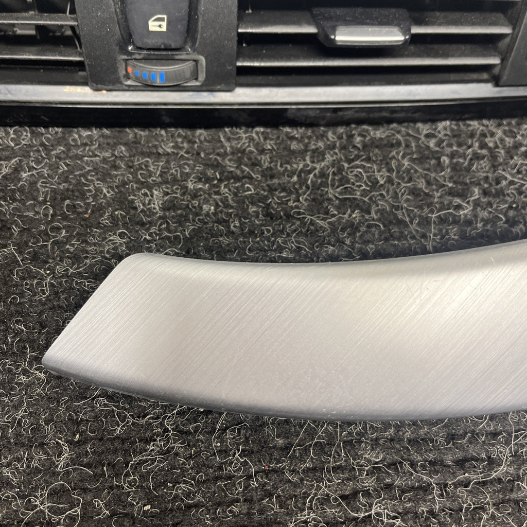 ☑️ 17 BMW 430 F30 F32 BRUSHED ALUMINUM SILVER TRIM MOLDING DASH DOOR SET OEM