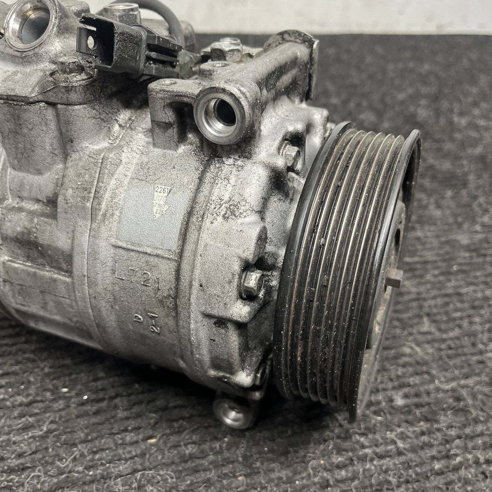 ☑️07-13 BMW E82 E88 E90 E92 E93 328 N51 N52 AC Compressor Clutch A/C Pump Pulley