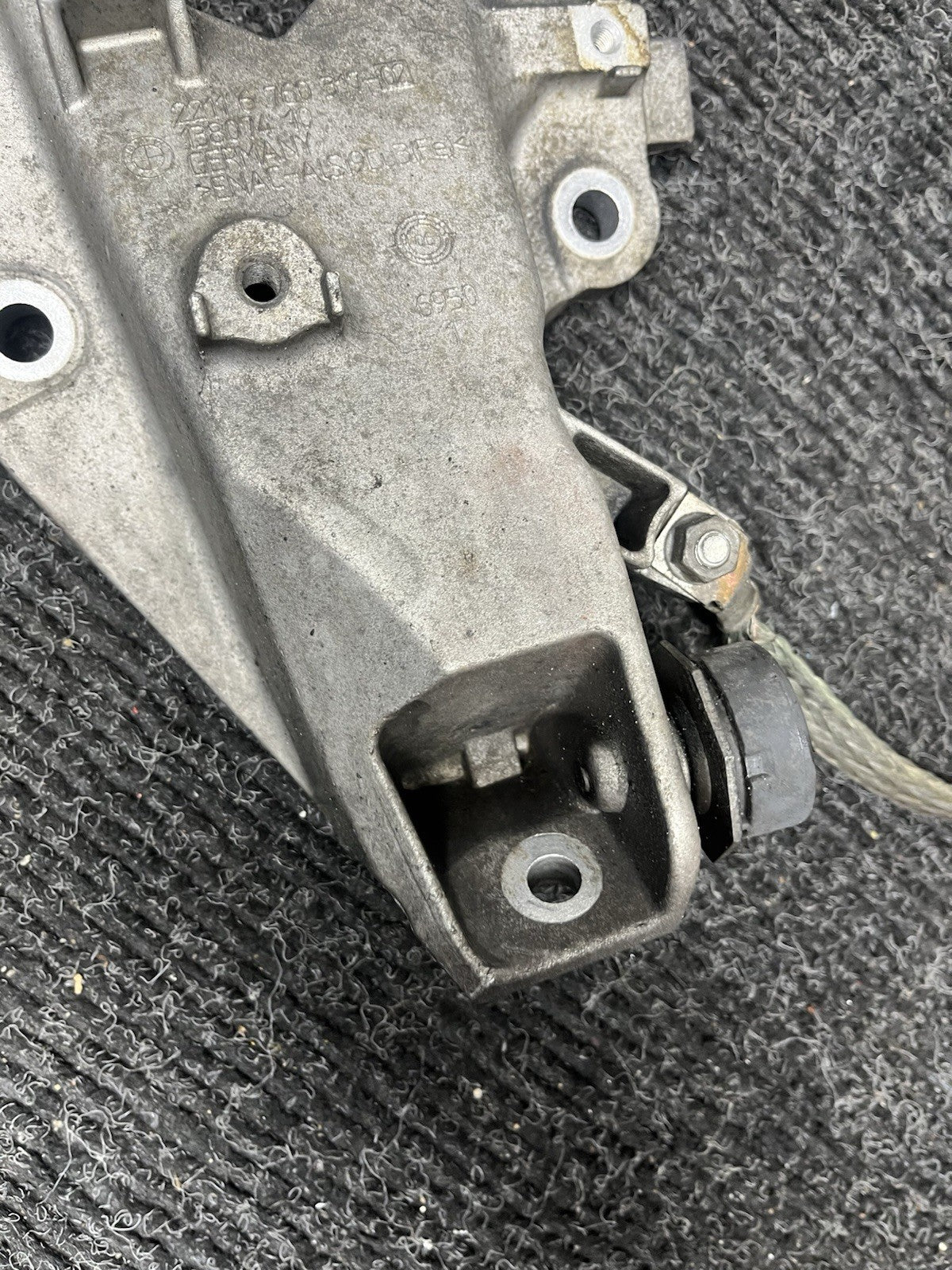 ☑️ 07-10 BMW 335i E90 E92 N54 ENGINE LEFT & RIGHT MOTOR MOUNT BRACKET SET OEM