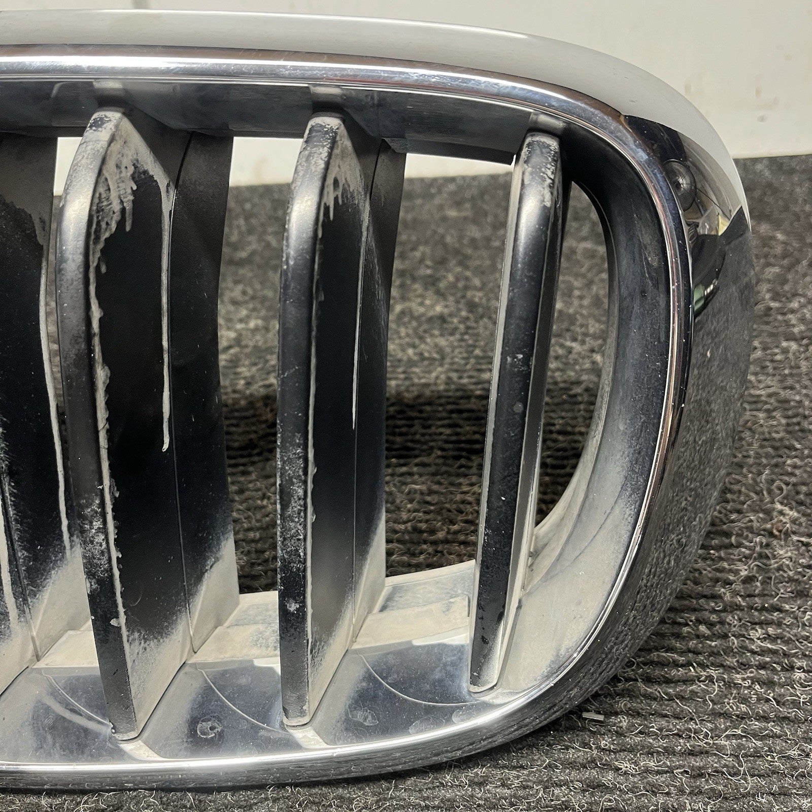☑️ 2014-18 BMW X5 F15 KIDNEY GRILLE RIGHT & LEFT 7316076 7316075 OEM