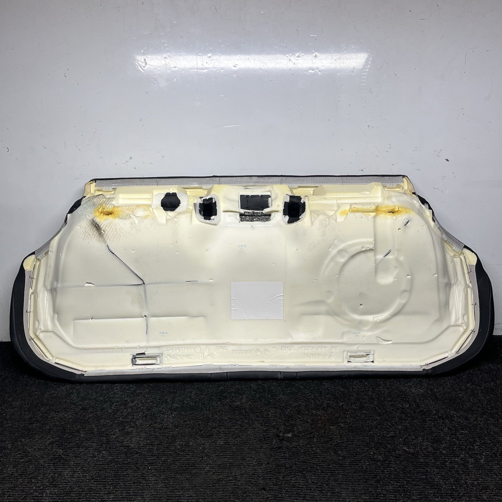 ☑️ 17-20 BMW F36 4-Series Gran Coupe Rear Seat Bottom Cushion Black Leather OEM