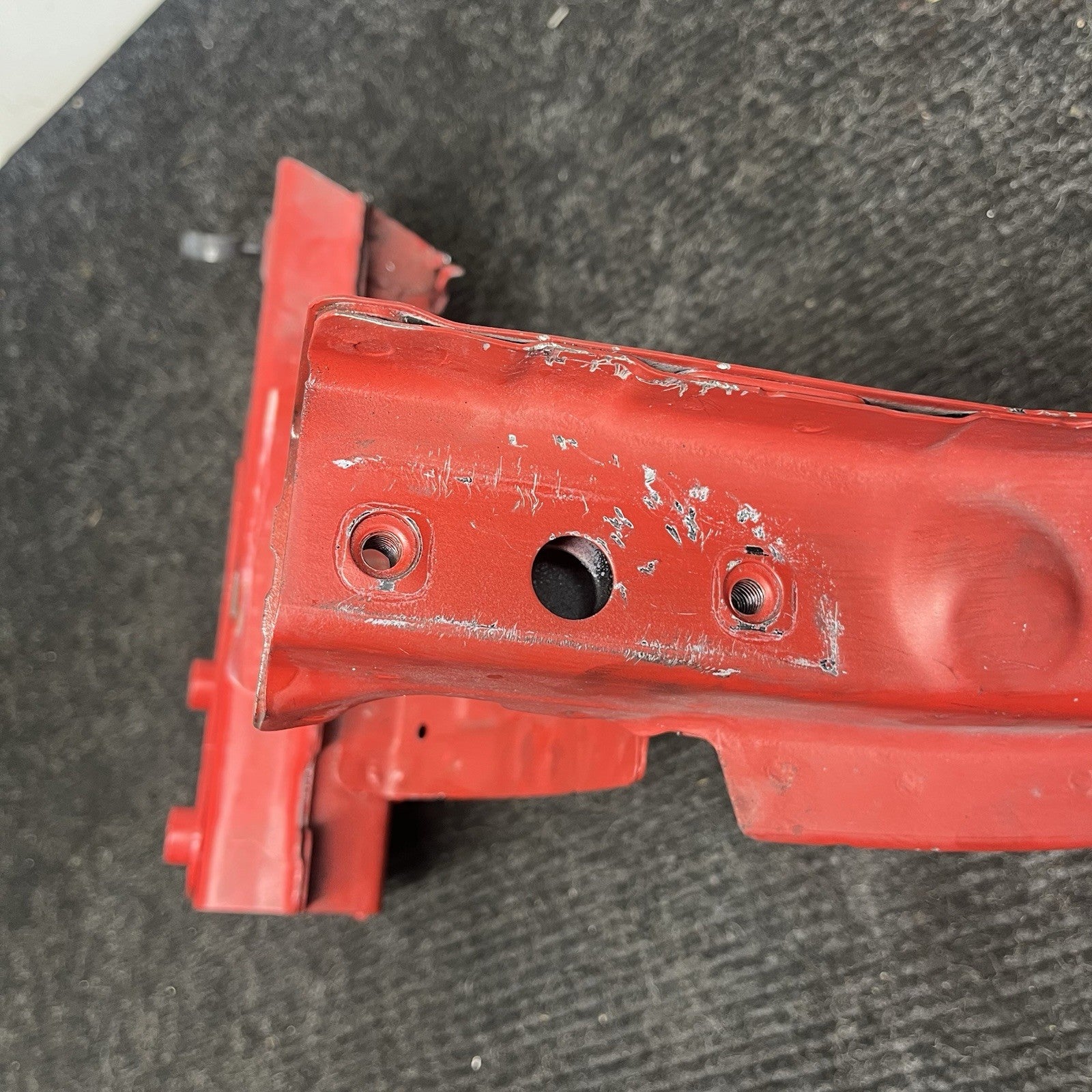 ☑️ 12-18 BMW F30 320i 328i 335i FRONT LEFT DRIVER SIDE FRAME RAIL CUT RED OEM