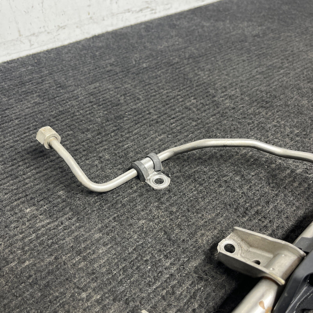 ☑️ BMW E88 E92 E60 135 335 535 N54 Engine High Pressure Fuel Rail Line Unit OEM