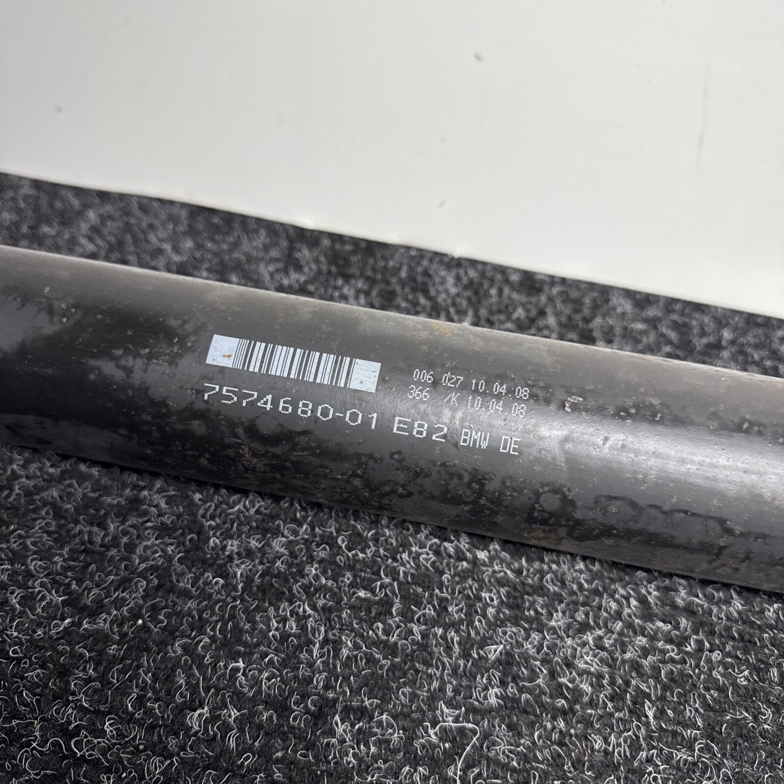 ☑️ OEM 06-10 BMW 135I E82 E88 AT Automatic 1373mm Rear Driveshaft Prop Shaft