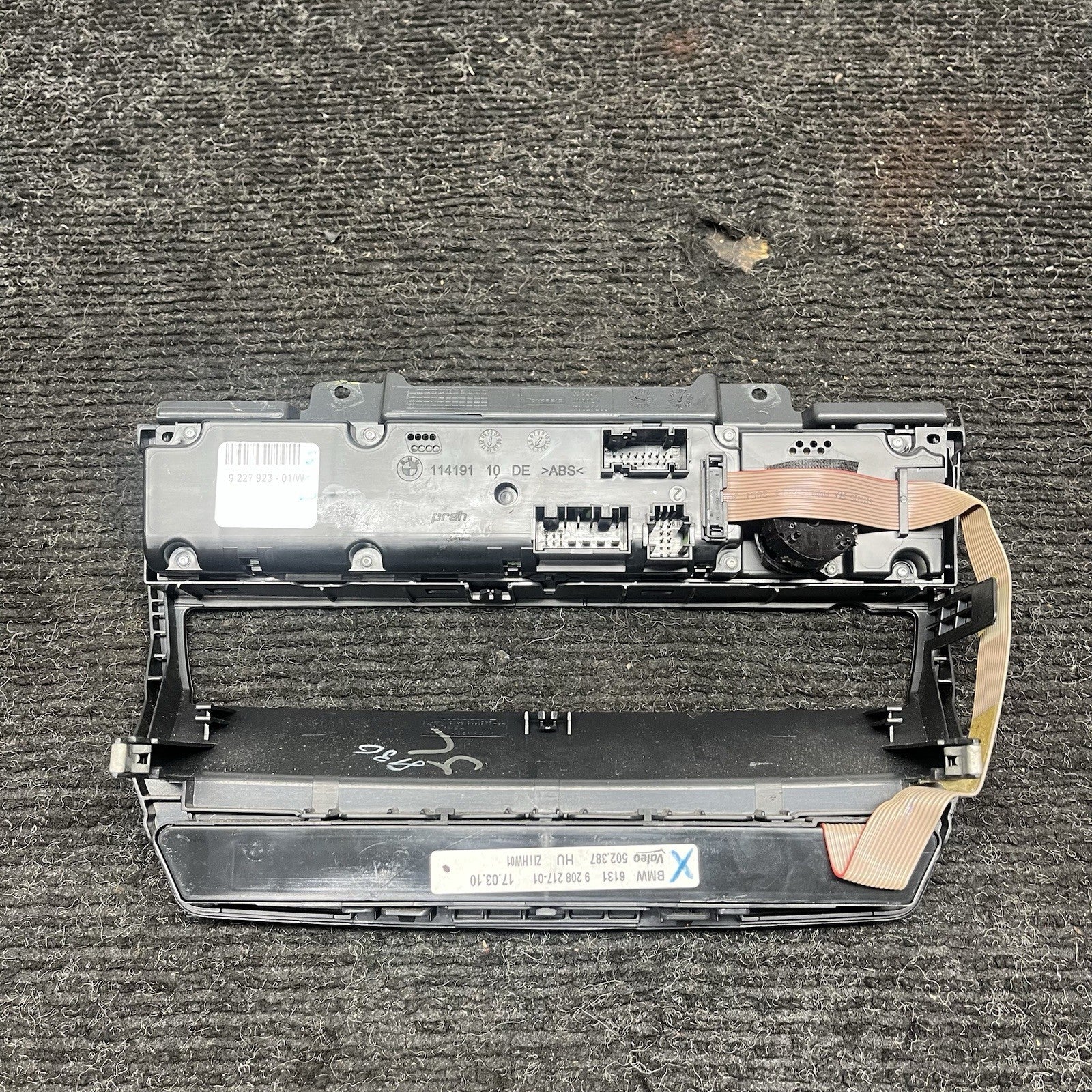 ☑️ 2007 - 2012 BMW X5 E70 CLIMATE CONTROL UNIT 114191 9227924 61319208218