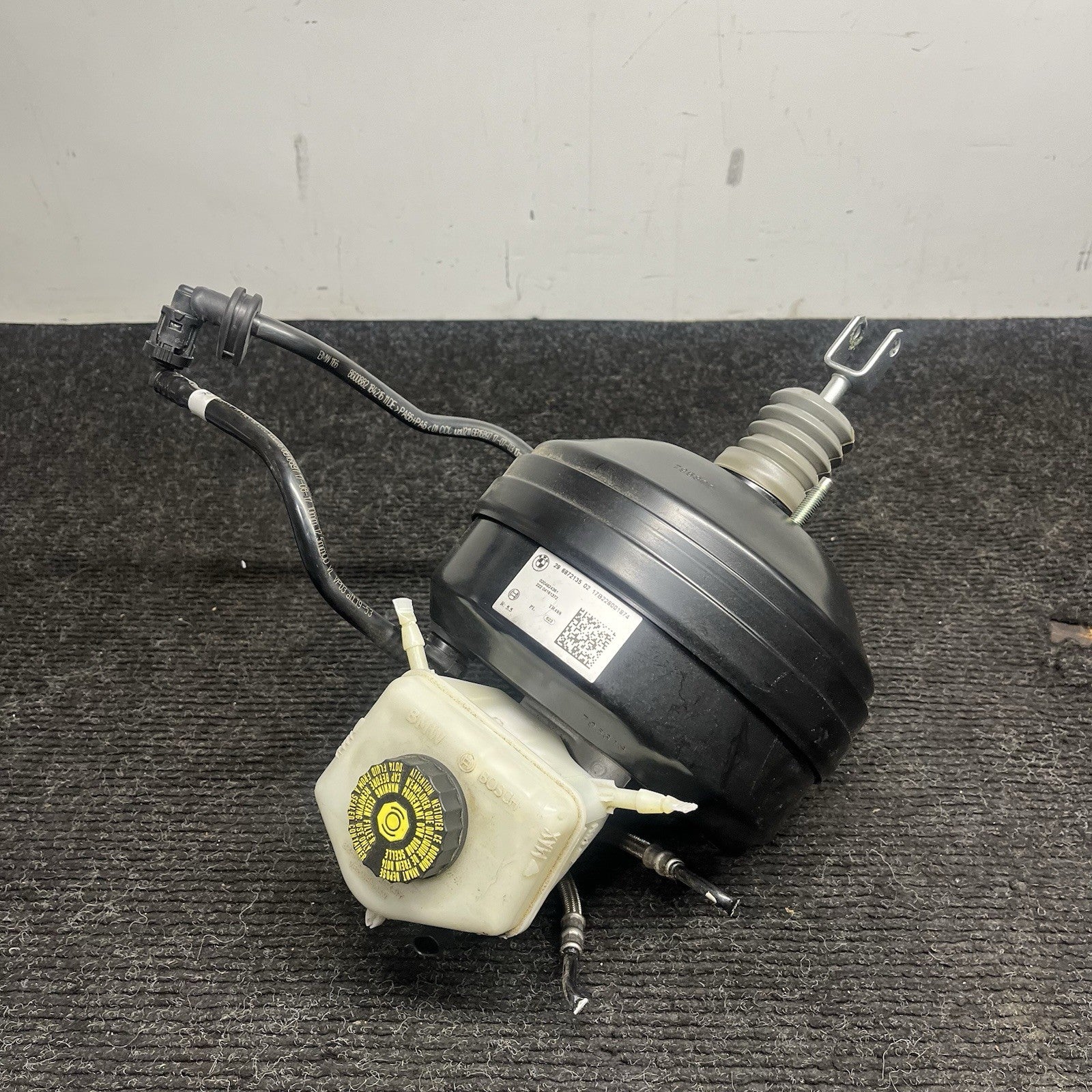 ☑️ 2017-2020 BMW 430I F33 POWER BRAKE BOOSTER W/ MASTER CYLINDER OEM 6872135