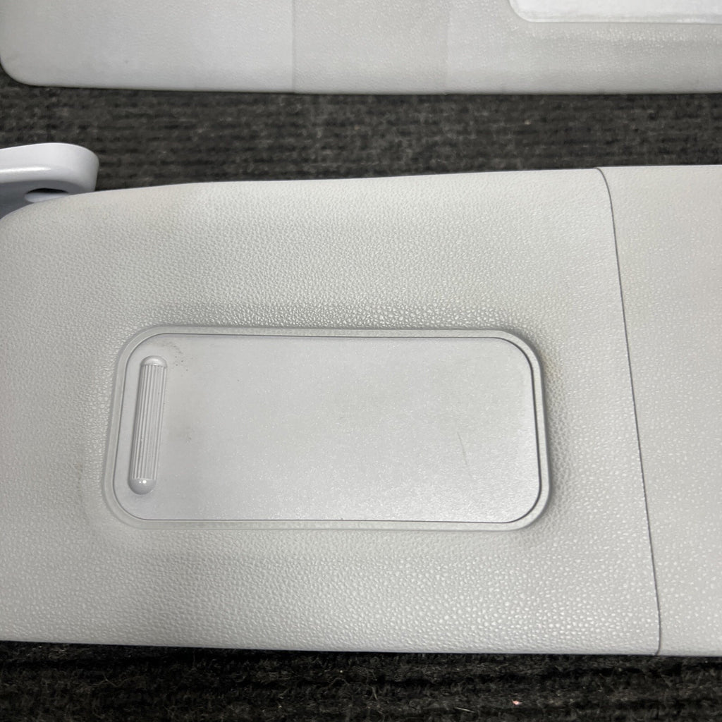 ☑️ BMW E82 128 135 Left Driver Upper Sun Shade Visor Blind Trim Set Cover Oem