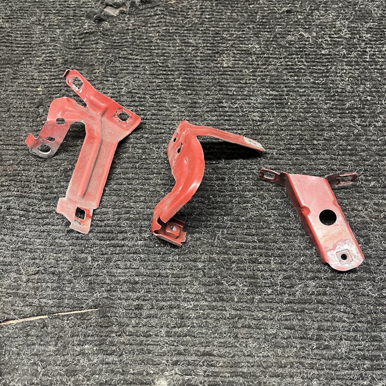 ☑️ 12-20 OEM BMW F30 F32 F33 Front Left Driver Fender Wing Holder Bracket SET