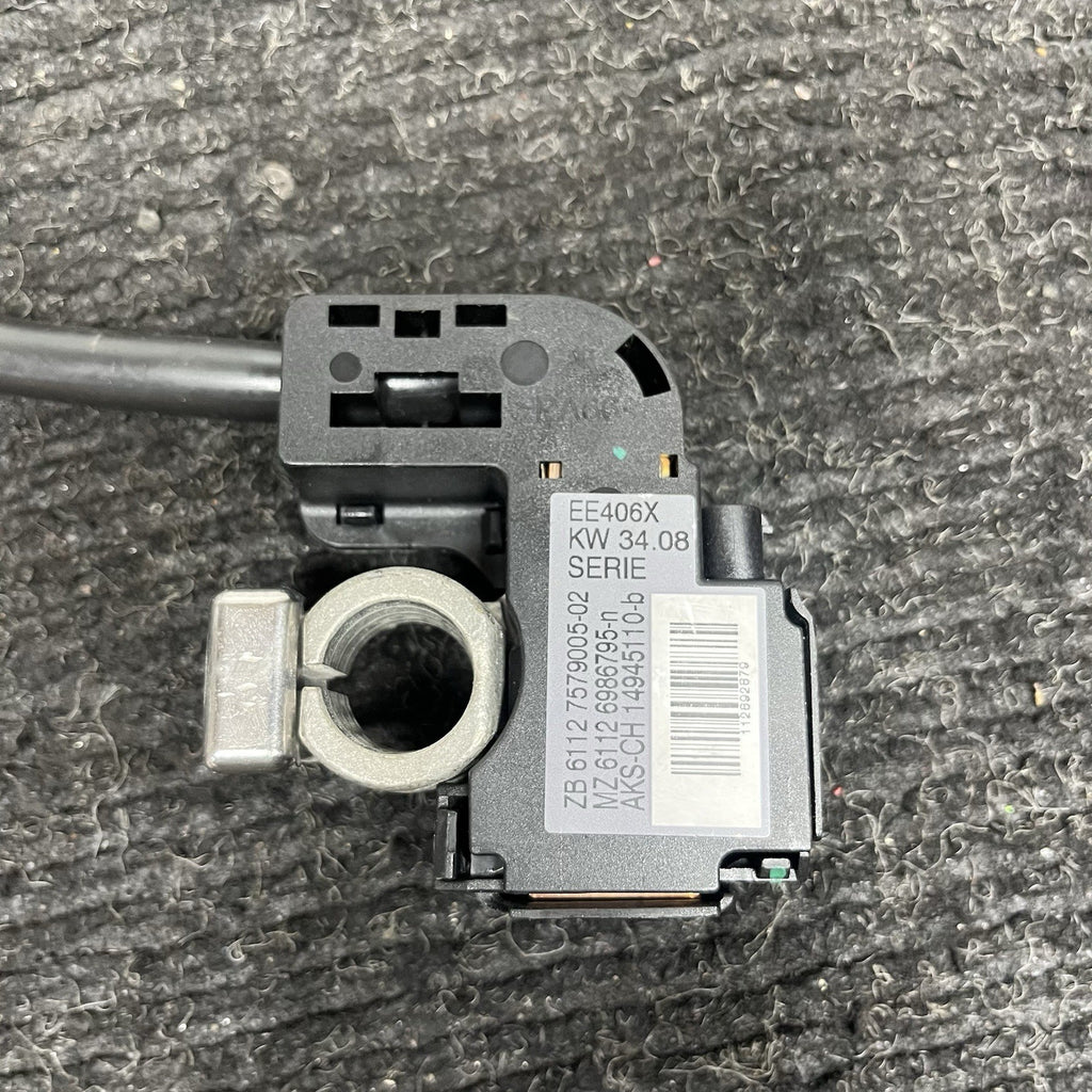 ☑️ 07-10 OEM BMW E93 328 335 M3 Battery Negative Cable Terminal IBS Ground