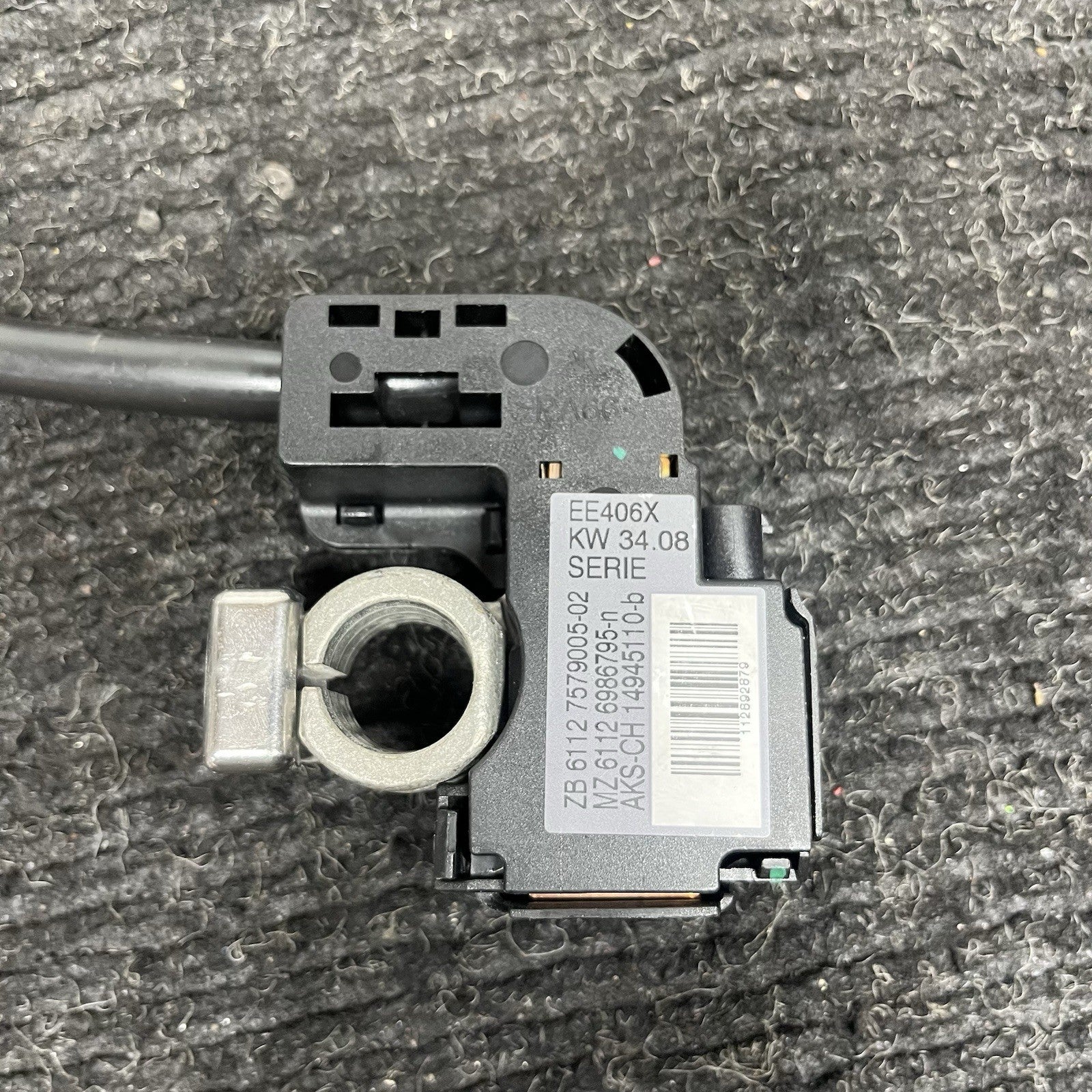 ☑️ 07-10 OEM BMW E93 328 335 M3 Battery Negative Cable Terminal IBS Ground
