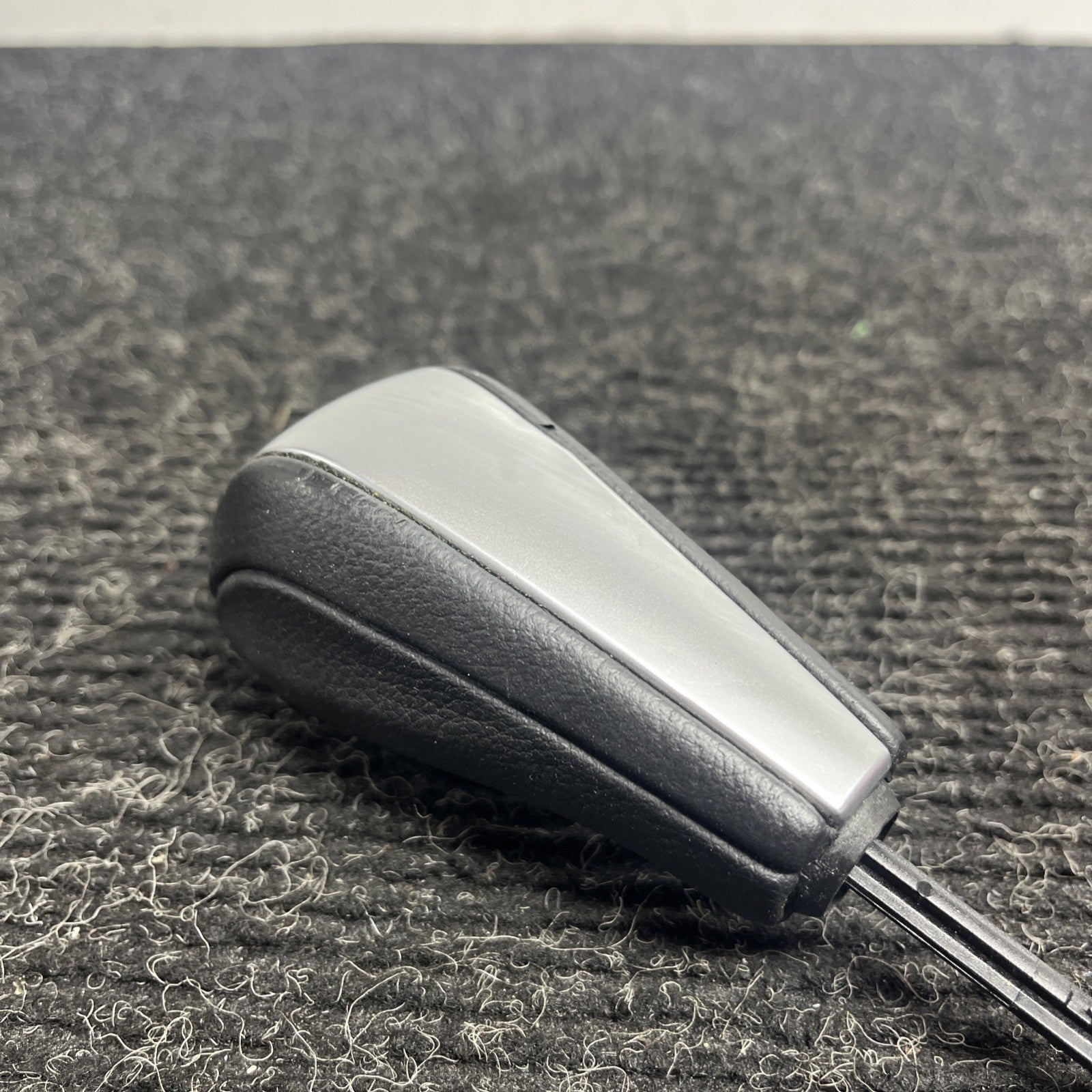 ☑️ 07-13 OEM BMW E92 E93 328i 335i Automatic Gear Shift Knob Leather Chrome