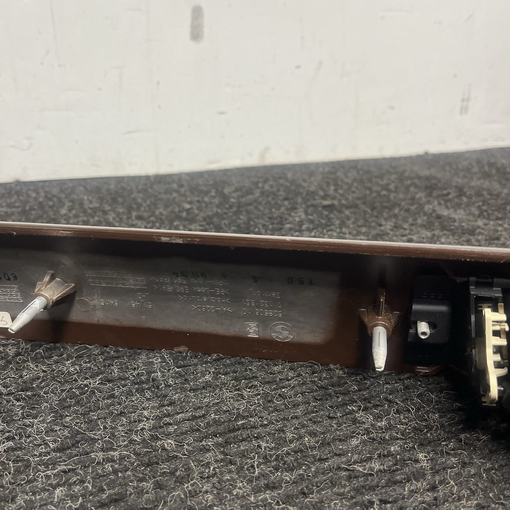 ☑️ 07-10 BMW E92 335i Front Upper Center Dash Board Wood Trim Vent 7132851 OEM