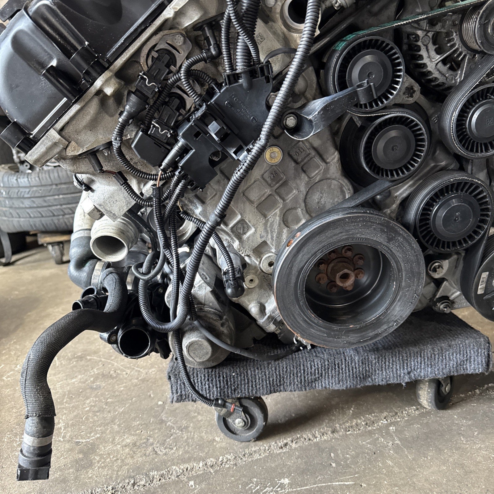☑️ 2011 BMW 135I 335I 535I X5 X6 E90 E92 F10 N55 ENGINE MOTOR LONG BLOCK OEM 78K