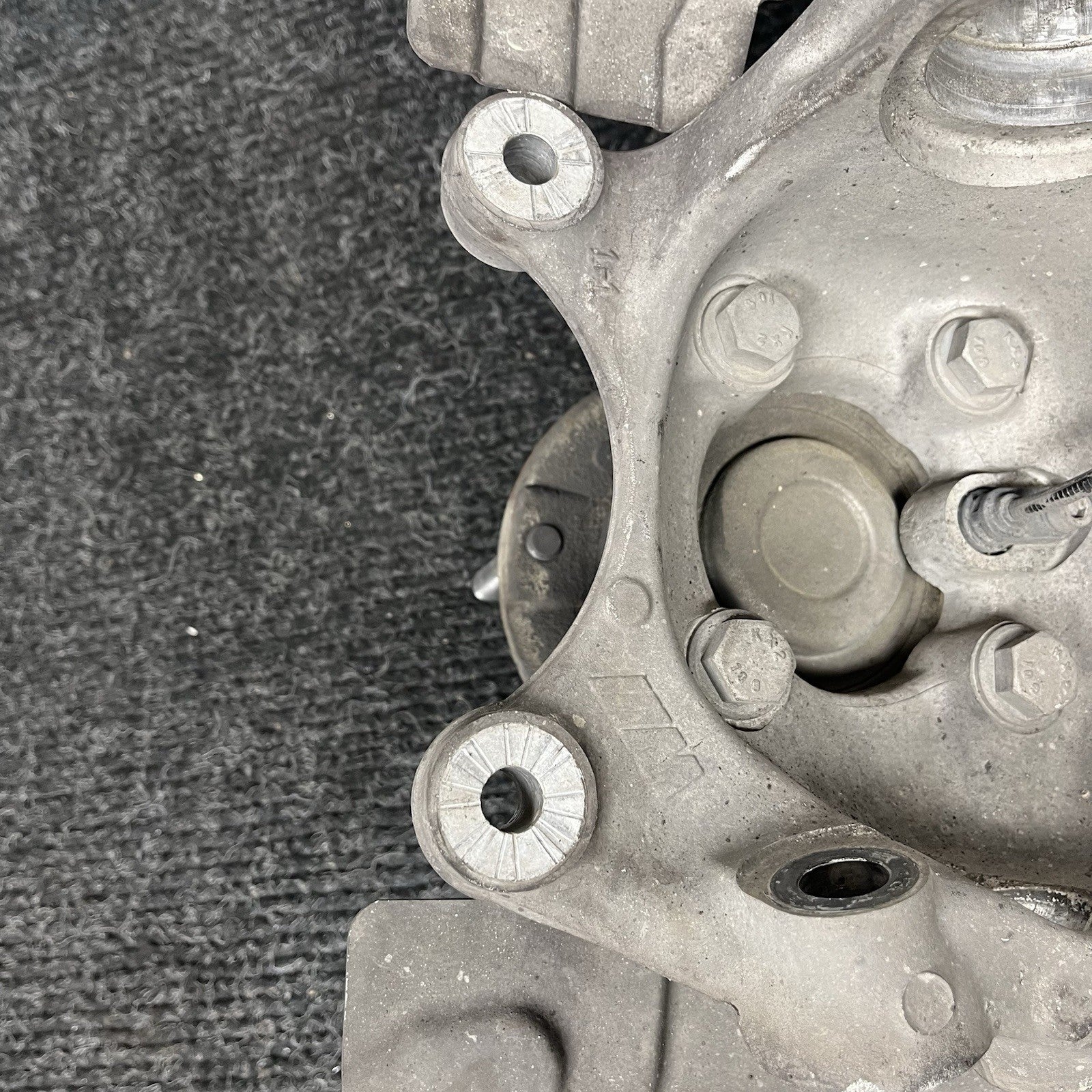 ☑️ 2008-2013 BMW E90 E92 M3 FRONT LEFT DRIVER SPINDLE KNUCKLE WHEEL HUB BEARING