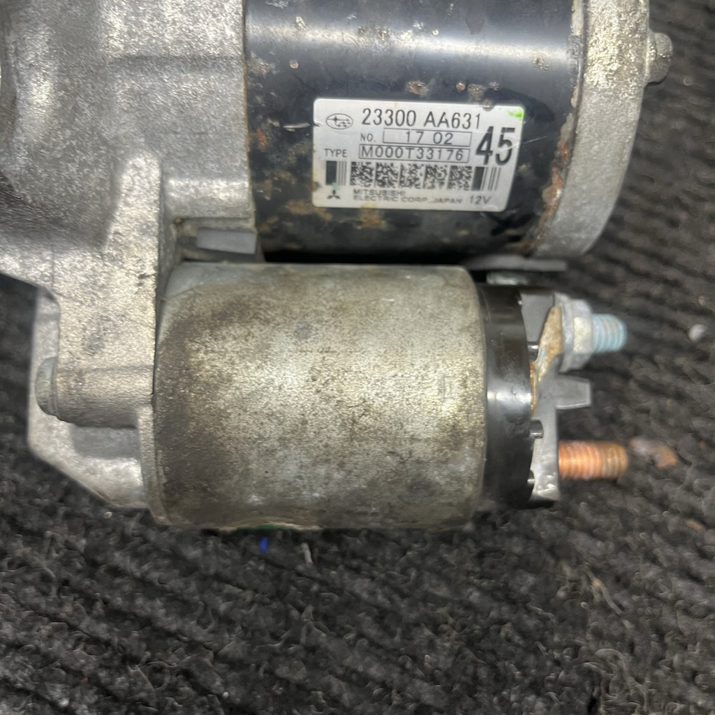 ☑️ Subaru WRX 2.0T 6 Speed Starter Motor Forester Genuine Oem 2015-2021