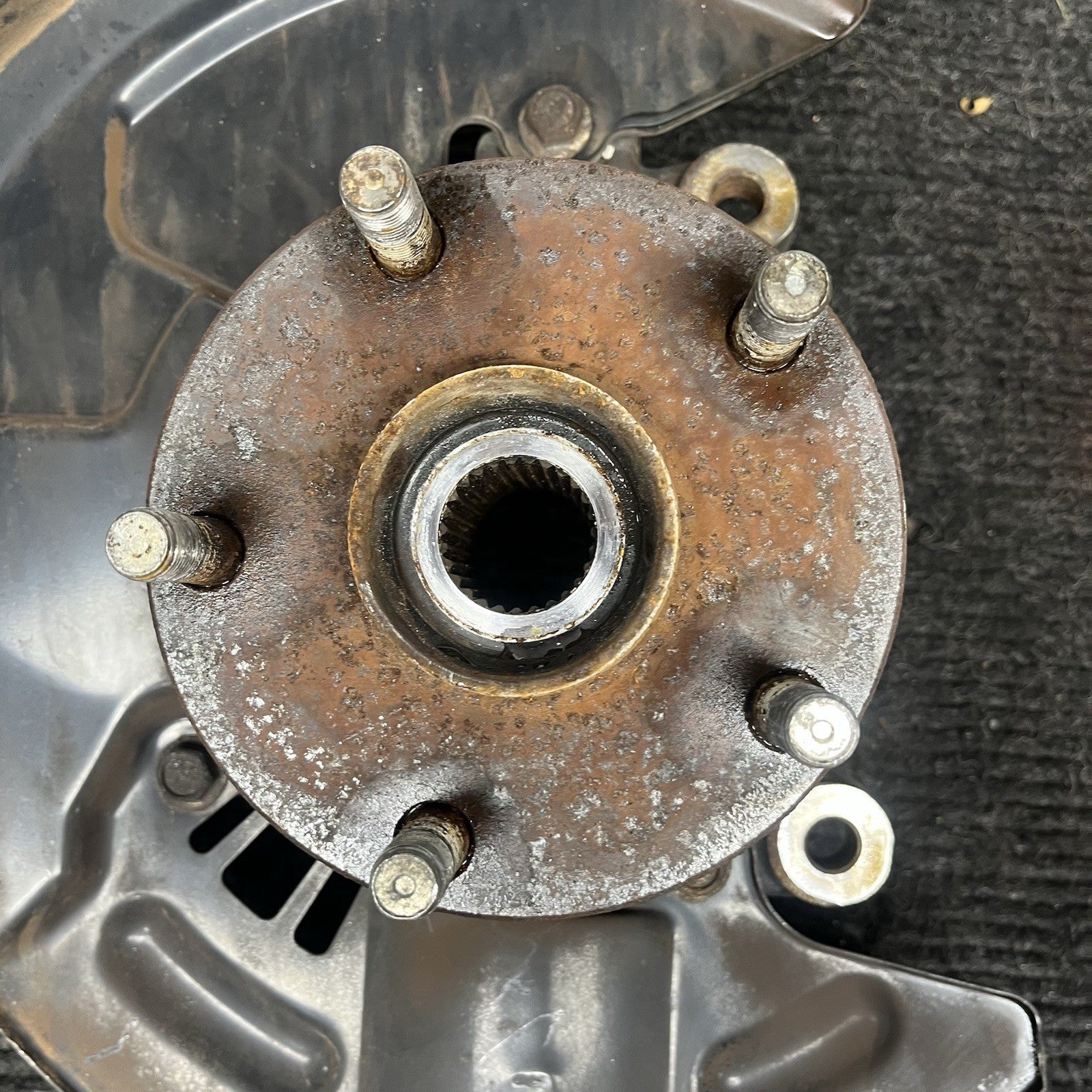 ☑️ 2015-2021 SUBARU WRX 2.0L AWD FRONT LEFT SIDE SPINDLE KNUCKLE WHEEL HUB OEM