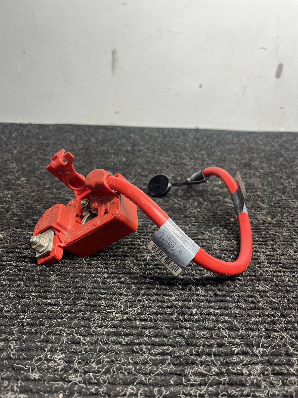 ☑️ 06-13 OEM BMW E82 E90 E92 M3 Battery Plus Pole Terminal Positive Red Cable