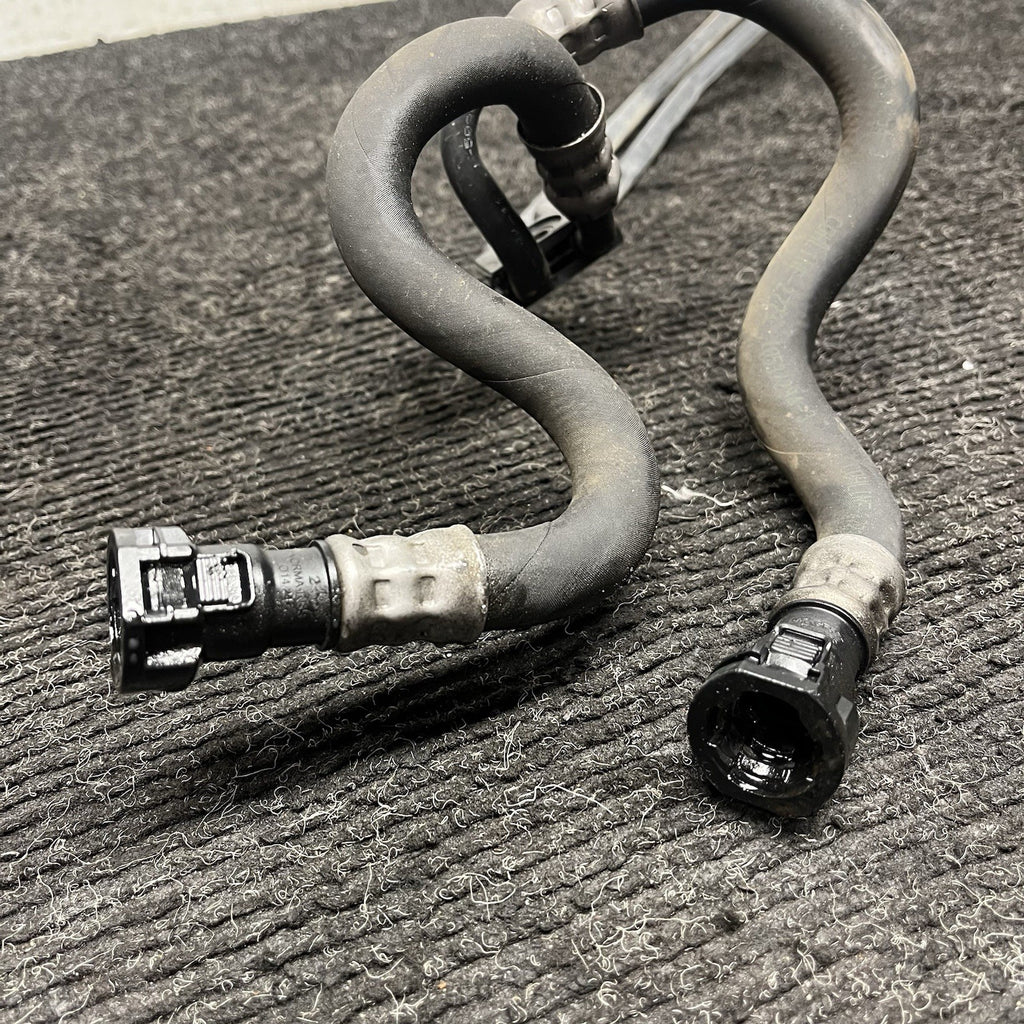 ☑️ BMW E90 E92 E91 328i N52 Automatic Transmission Oil Cooler Lines RWD OEM