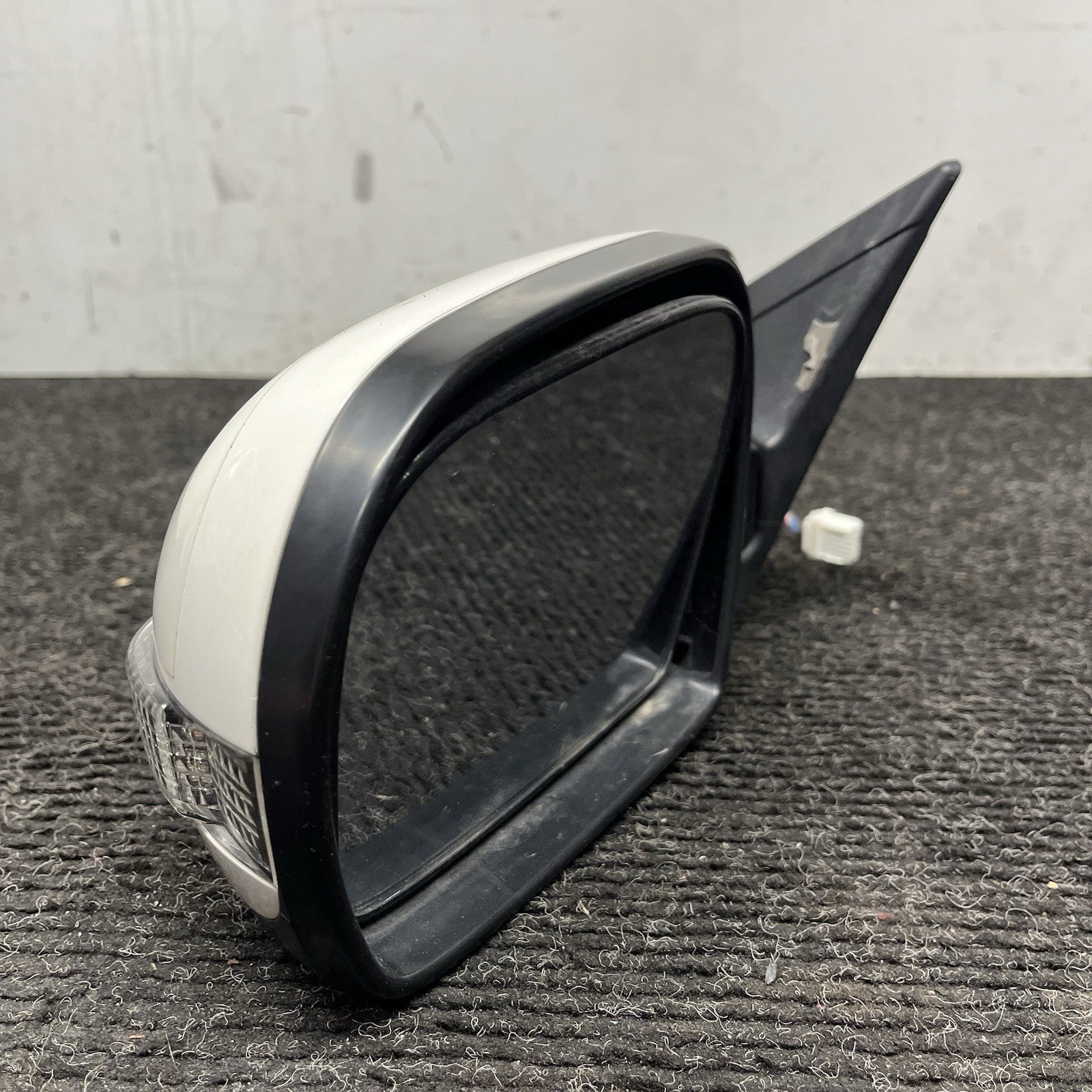 ☑️ 2008-2014 Subaru WRX STI LH Left Driver Door Mirror DGM White OEM