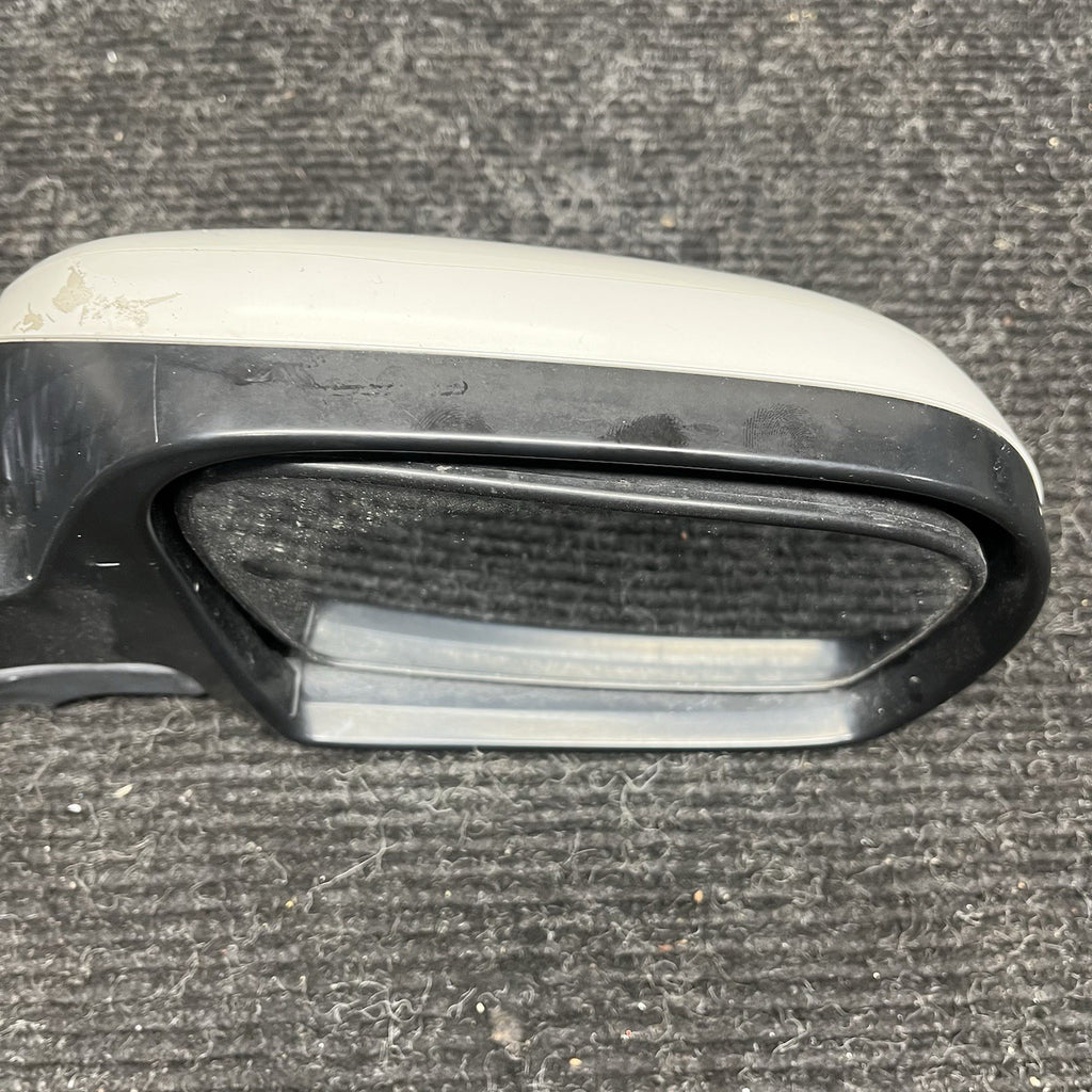 ☑️ 2008-2014 Subaru WRX STI RH Right Passenger Door Mirror DGM White OEM